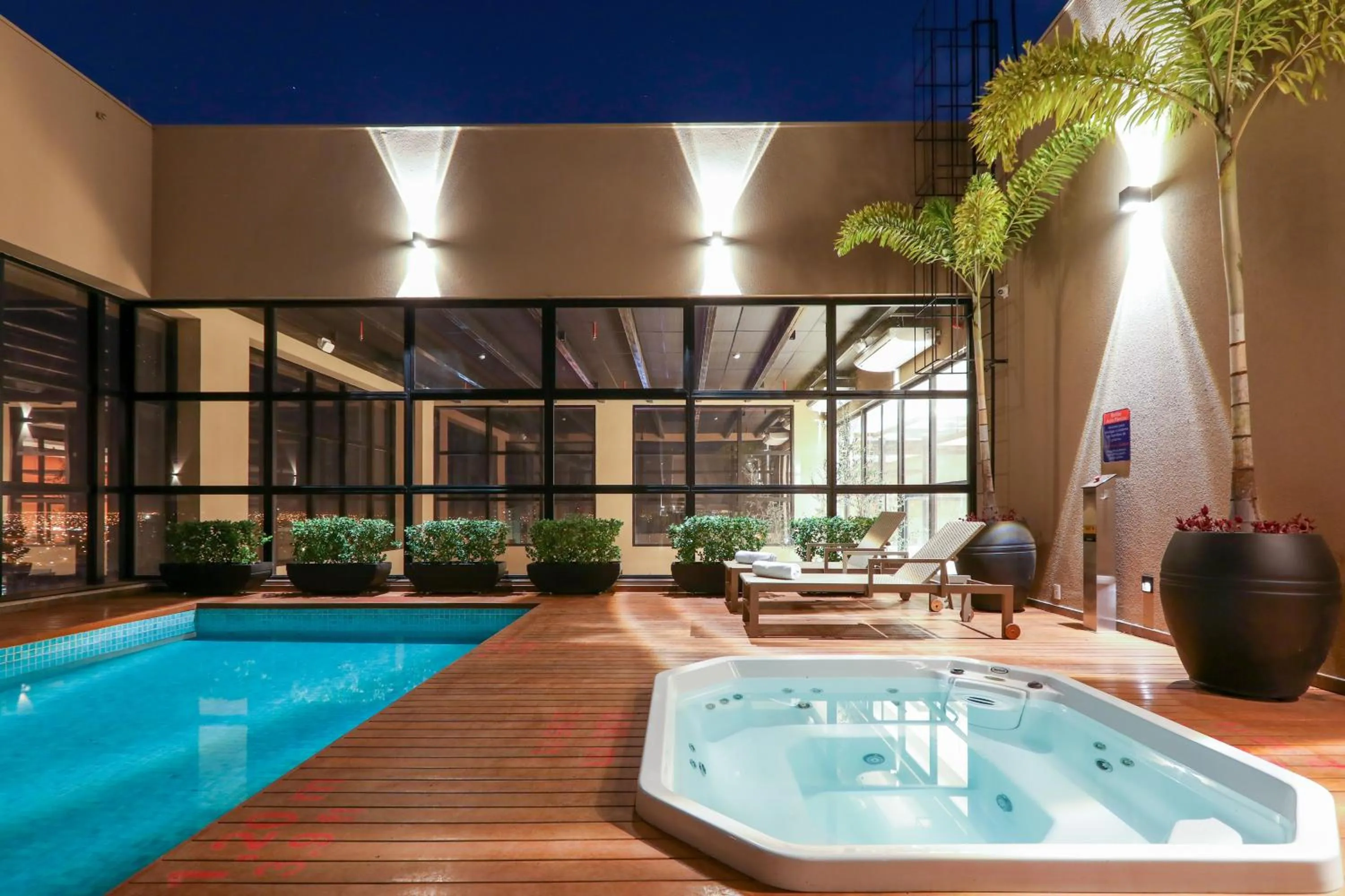 Balcony/Terrace in Comfort Suites São José do Rio Preto