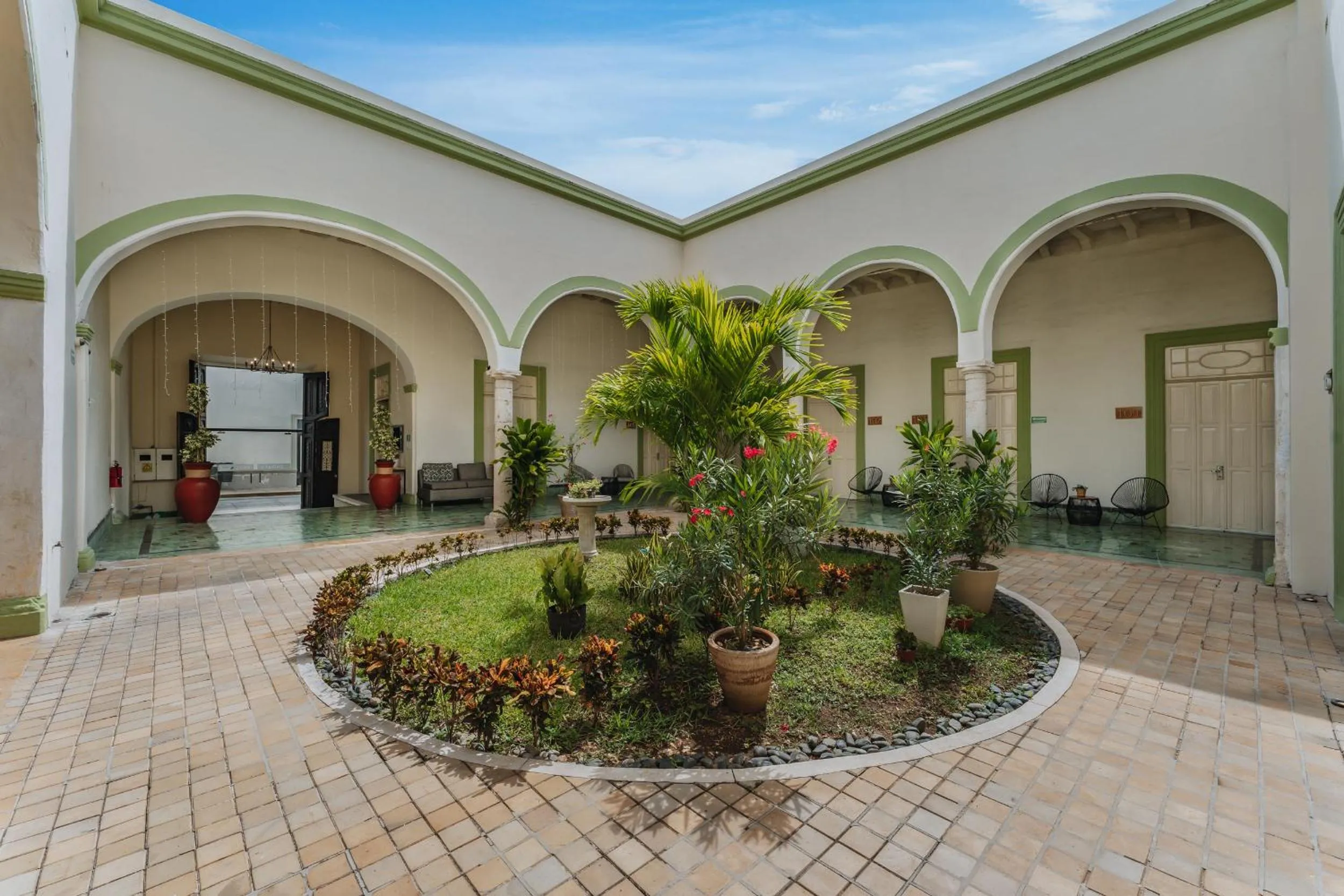 Garden view in Hotel Boutique La Casona by Kavia