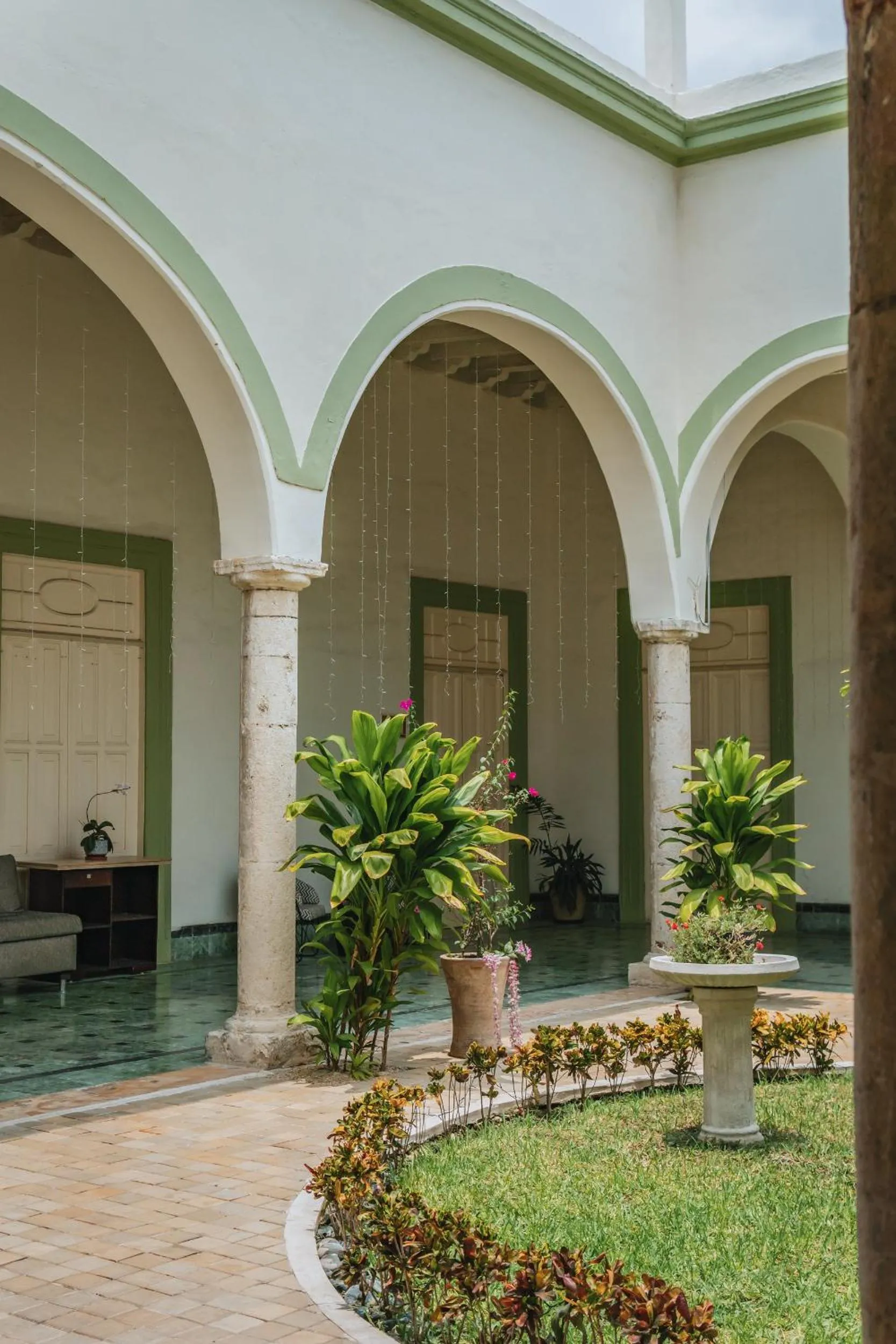 Garden in Hotel Boutique La Casona by Kavia