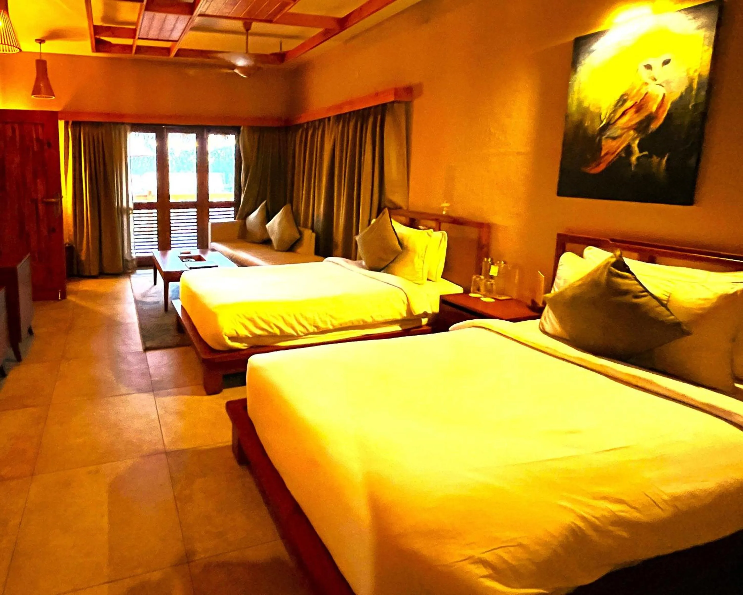 Bed in Hotel Sonar Bangla Sundarban