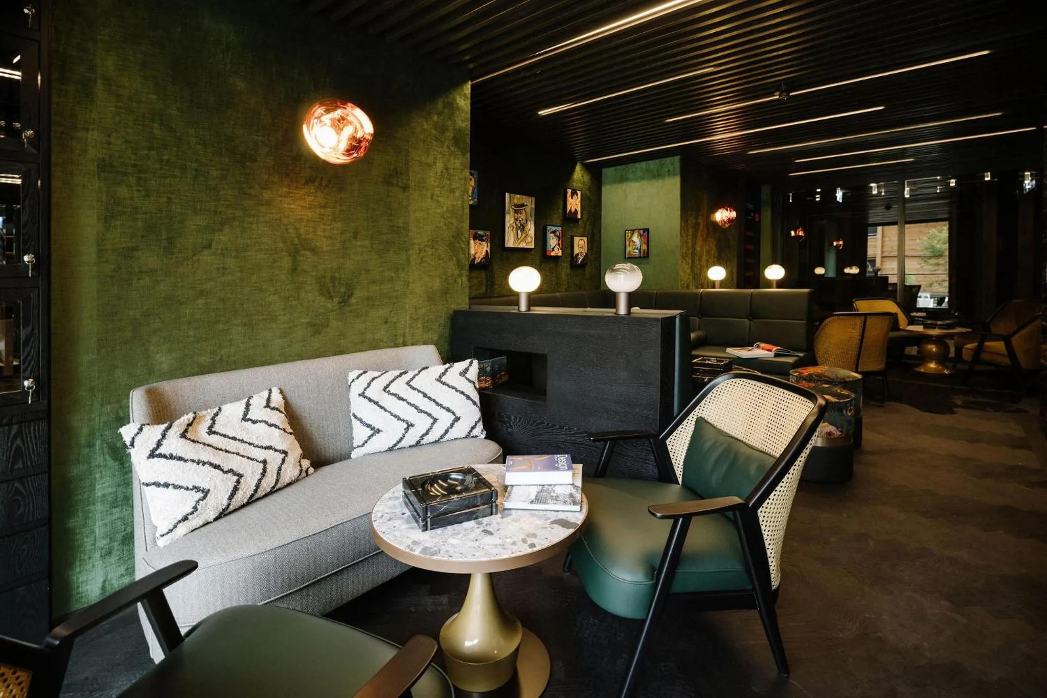 Lounge or bar in Bergwelt Grindelwald - Alpine Design Resort