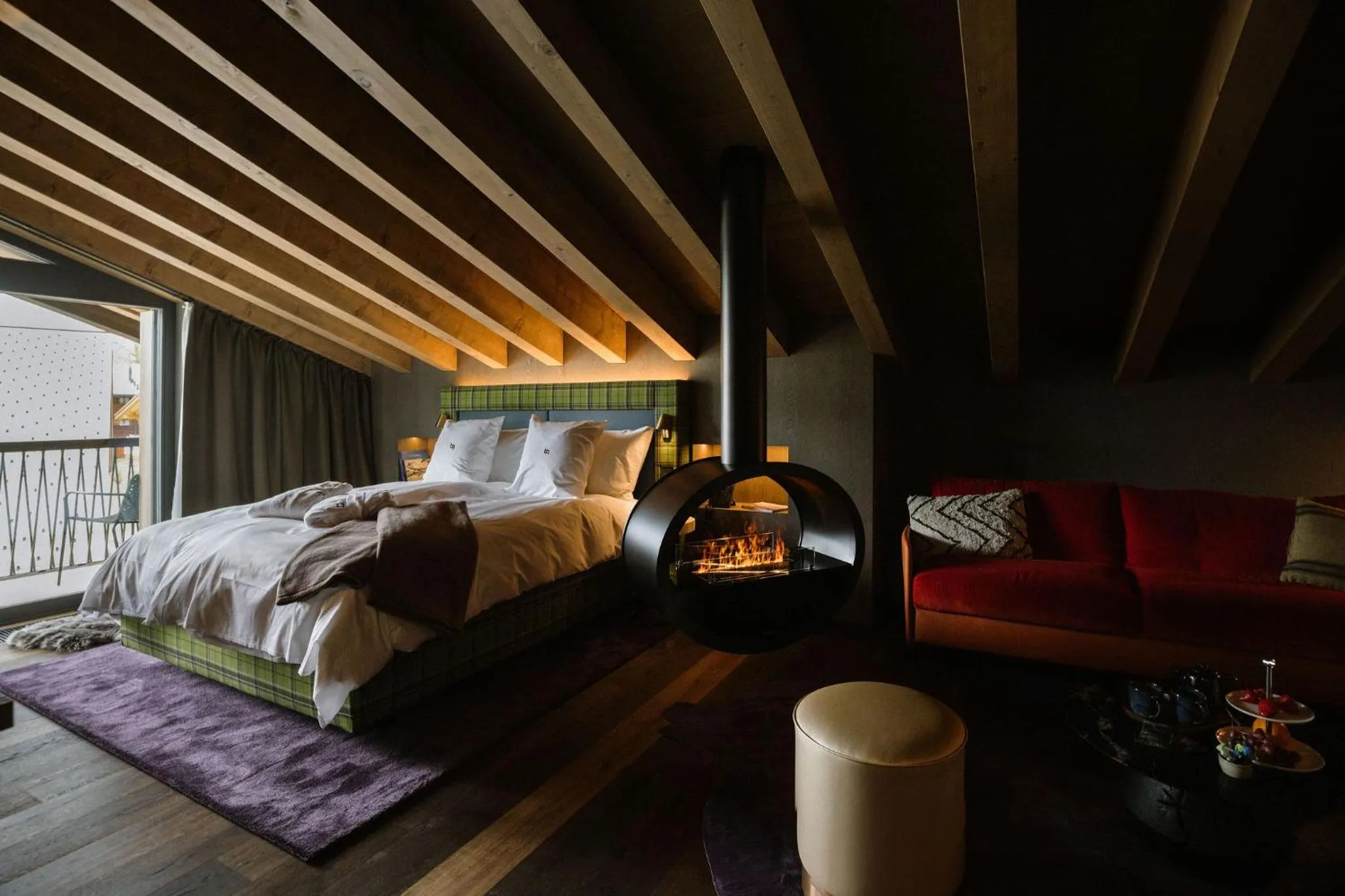 Bed in Bergwelt Grindelwald - Alpine Design Resort