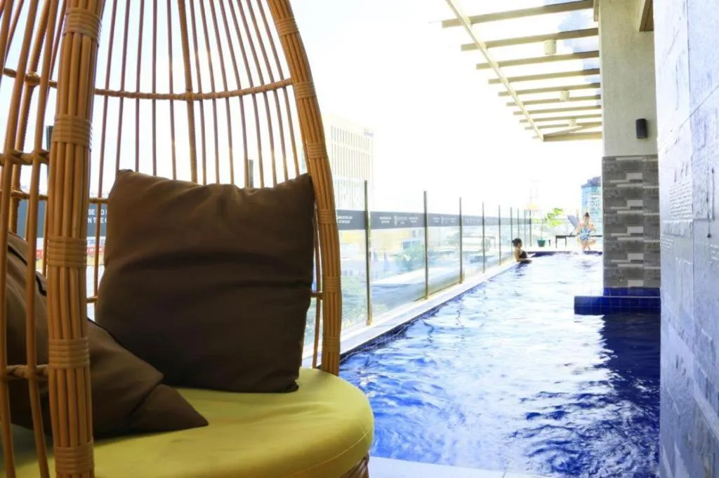 Swimming pool in Joyful Hub with Netflix at Sunvida