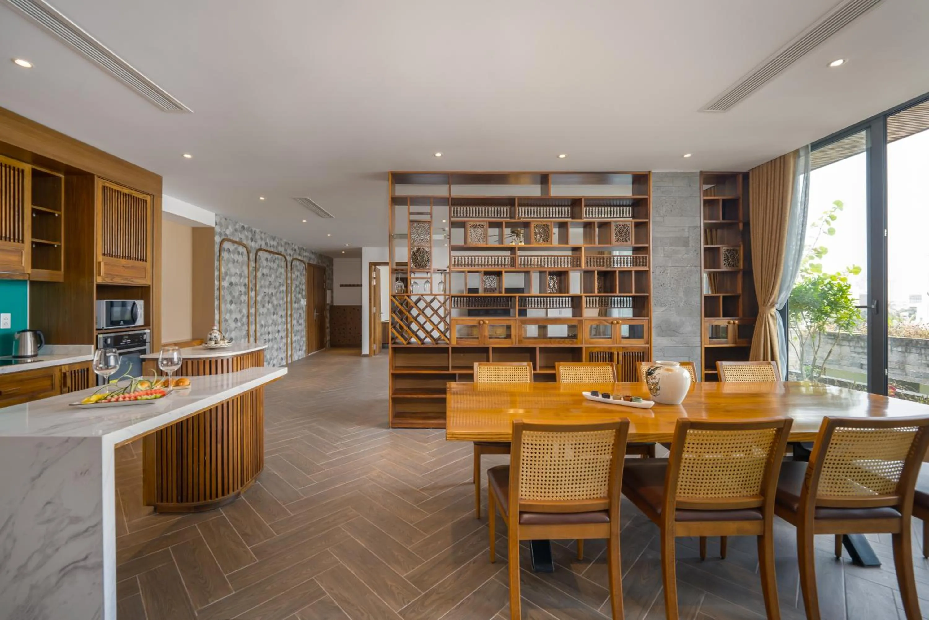 Kitchen or kitchenette in VernalHome Boutique Danang