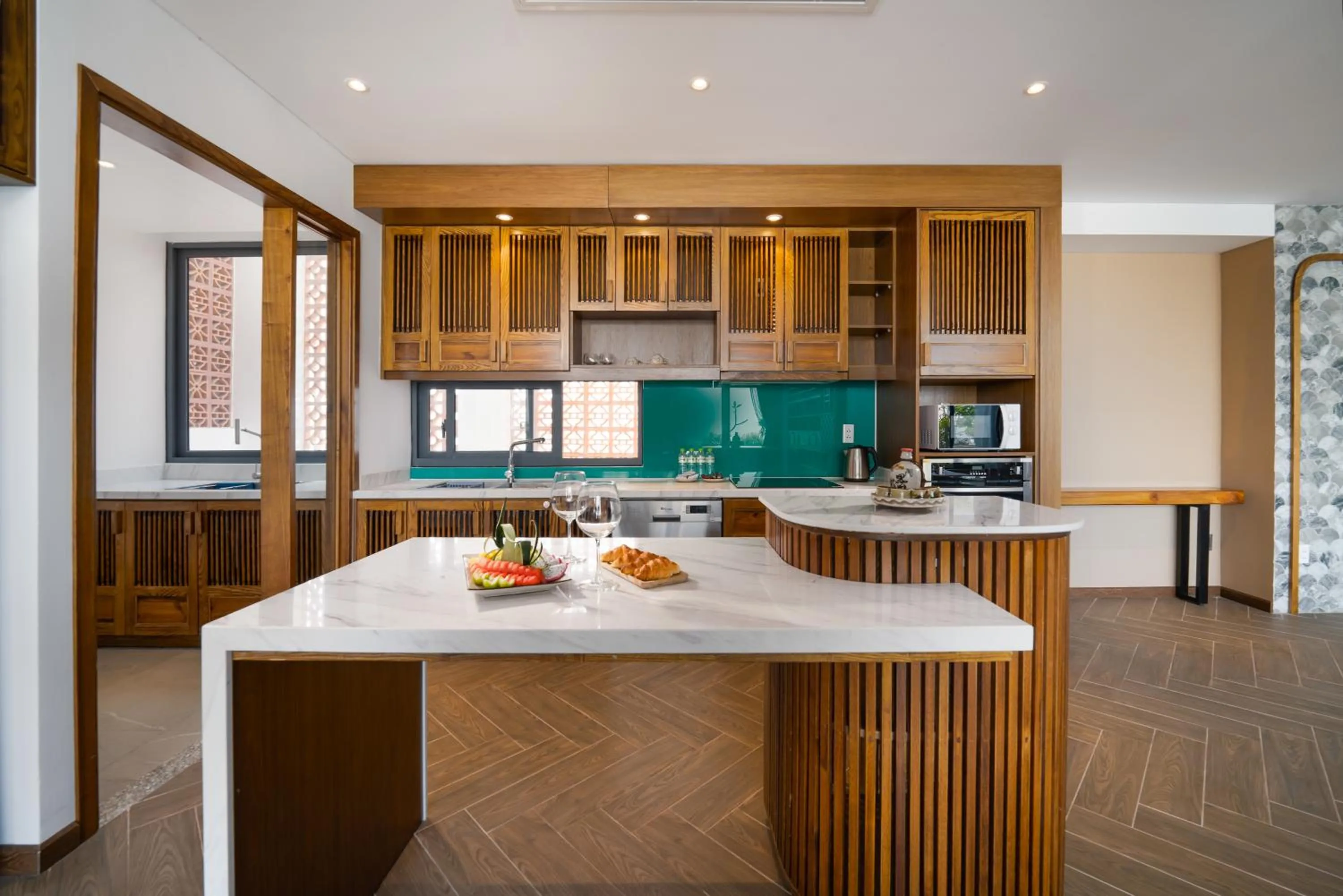 Kitchen or kitchenette in VernalHome Boutique Danang