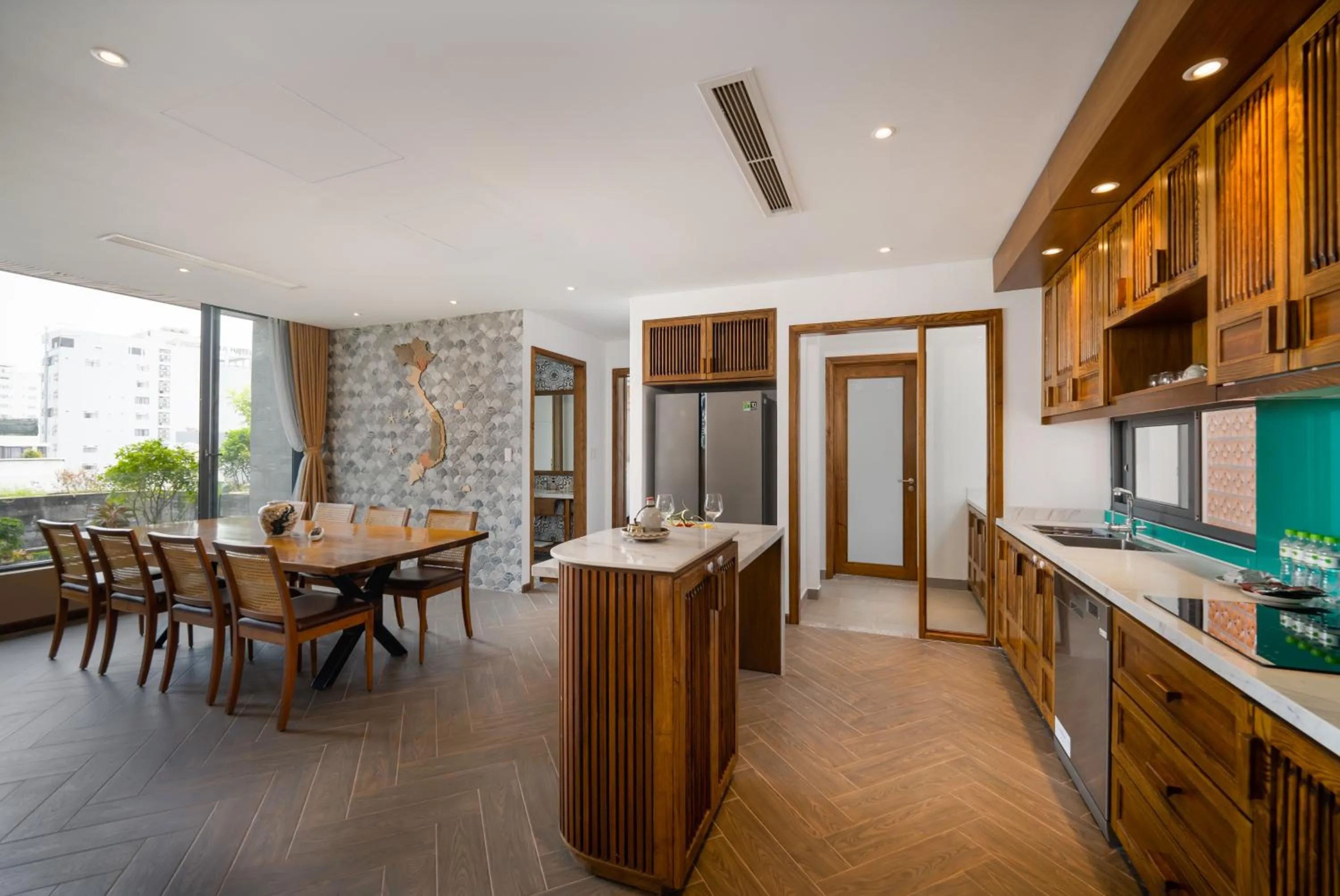 Dining area in VernalHome Boutique Danang