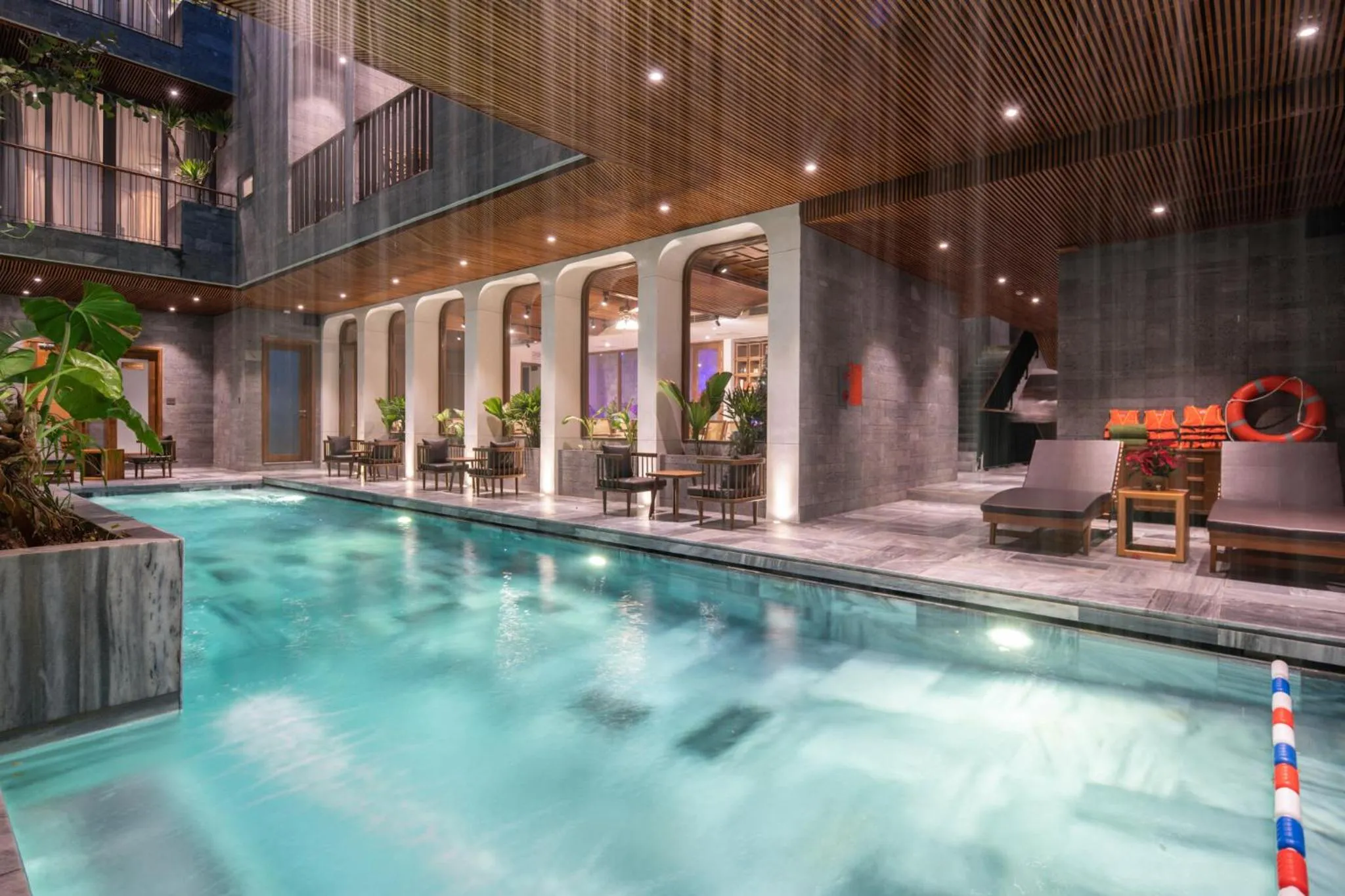 Pool view in VernalHome Boutique Danang