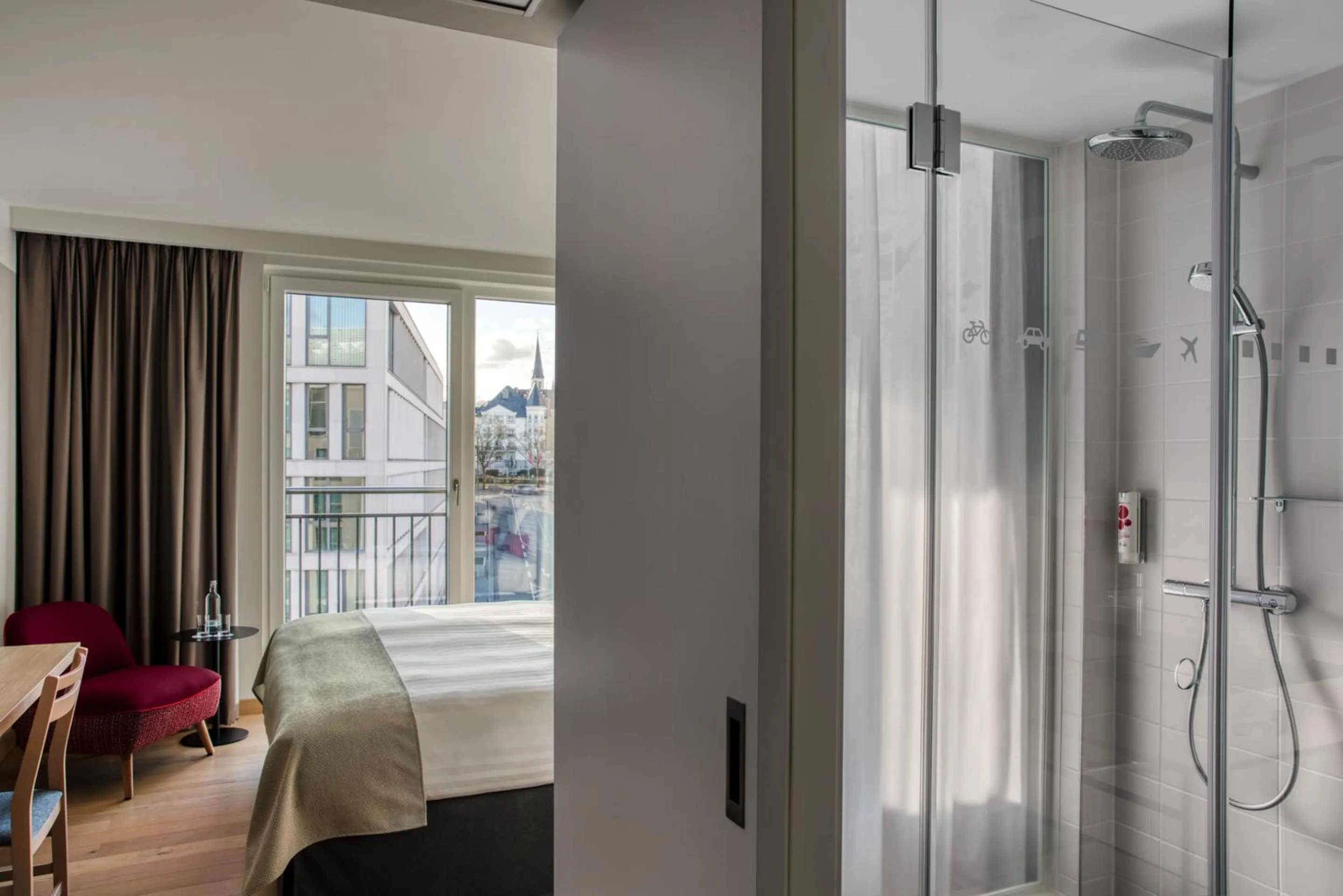 Bathroom in IntercityHotel Wiesbaden