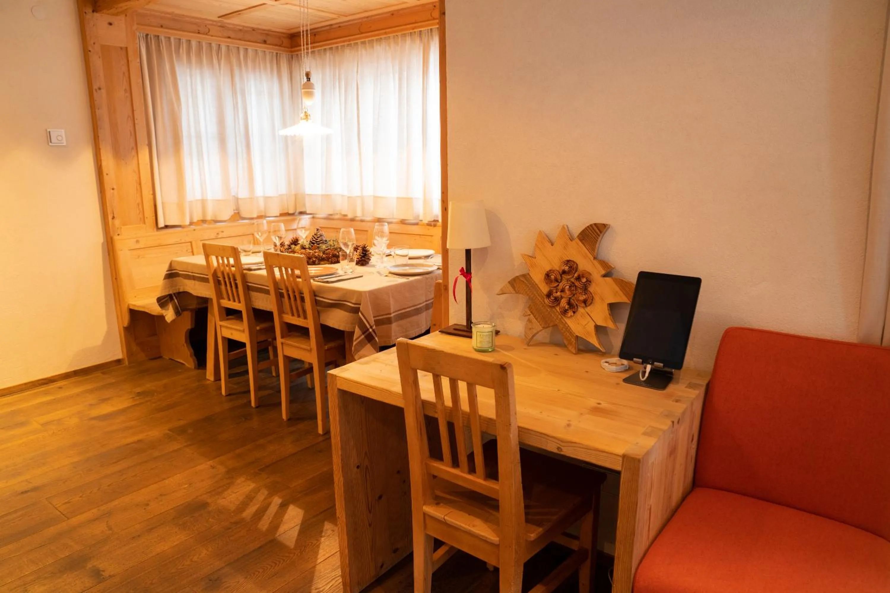 Dining area in Chalet Corvara