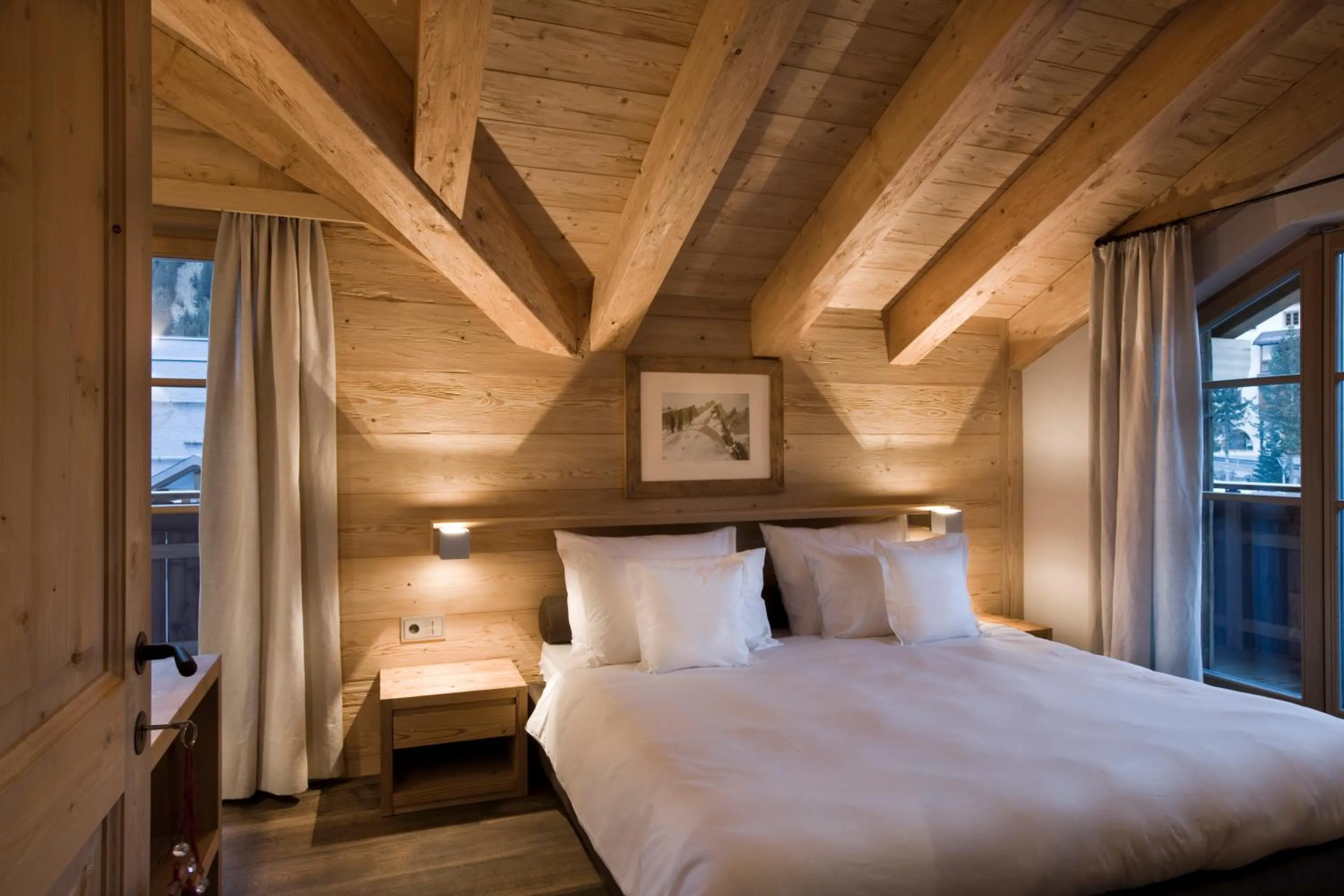 Photo of the whole room, Bed in Chalet Corvara