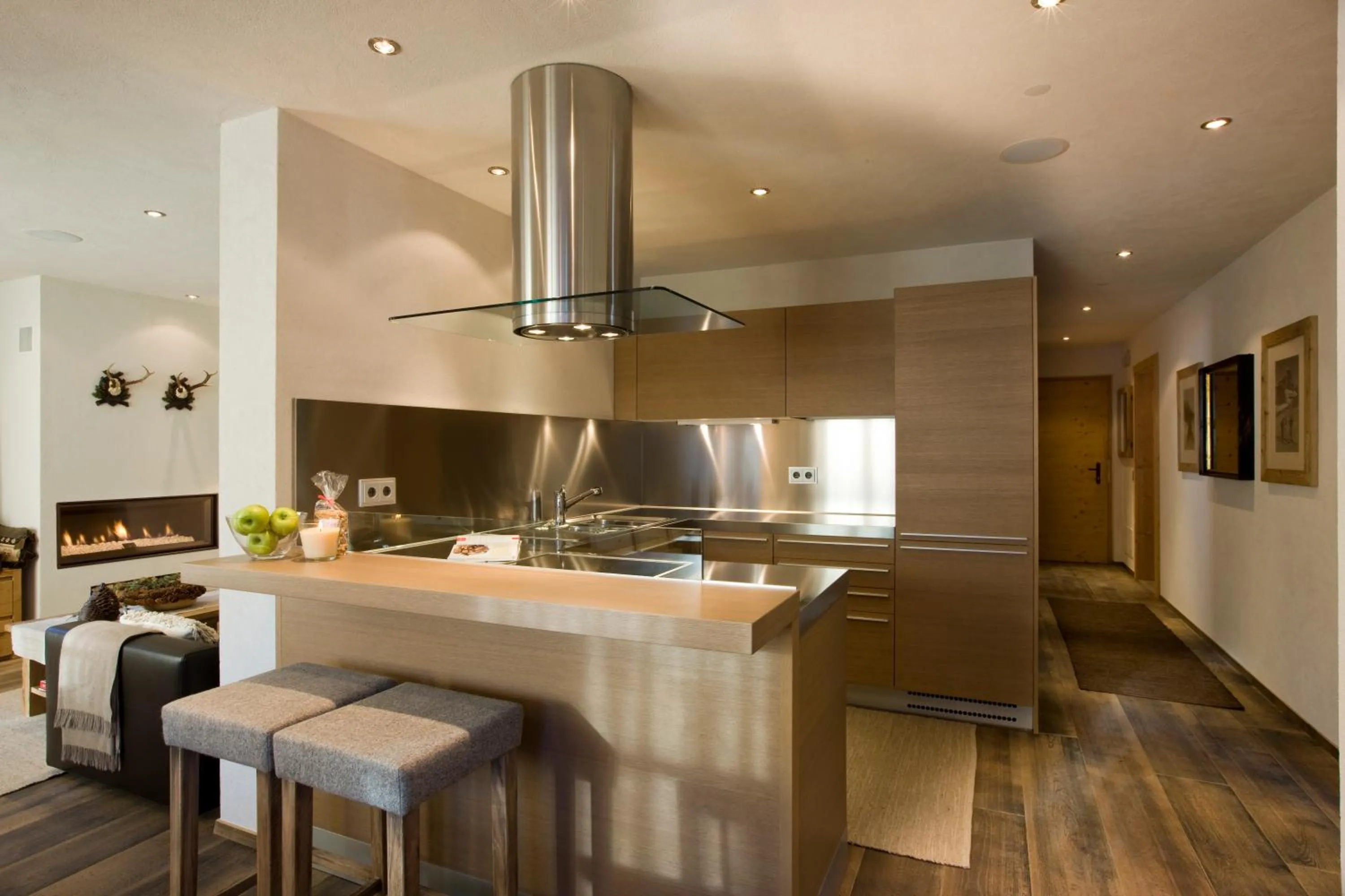 Kitchen or kitchenette in Chalet Corvara