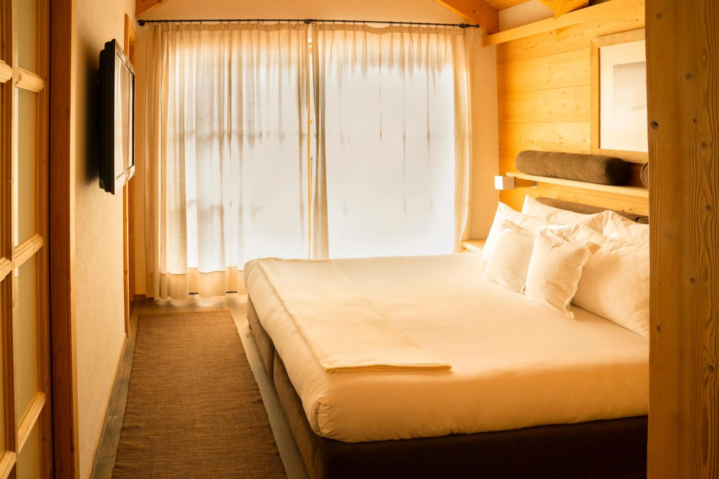 Bed in Chalet Corvara