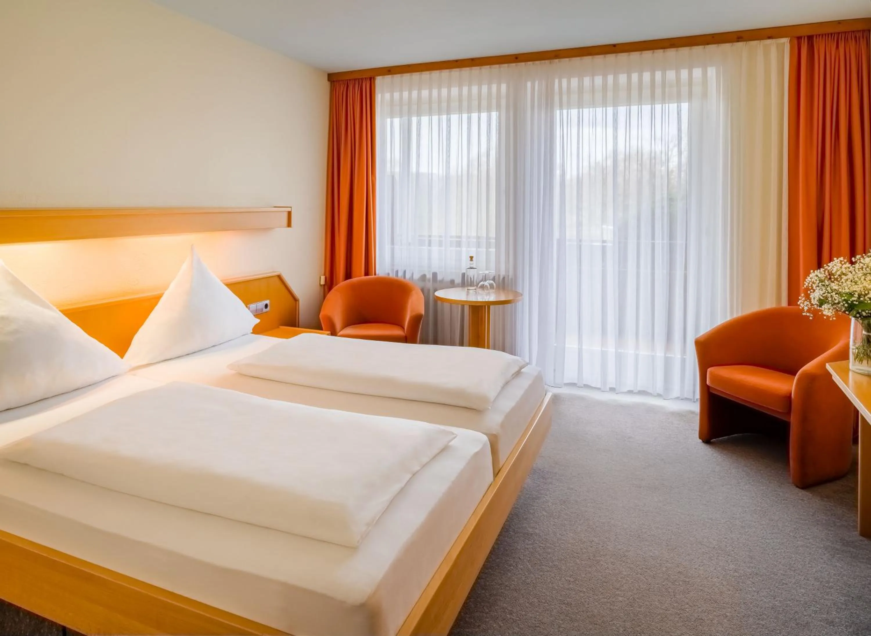 Photo of the whole room, Bed in Hotel Schwarzwald Freudenstadt