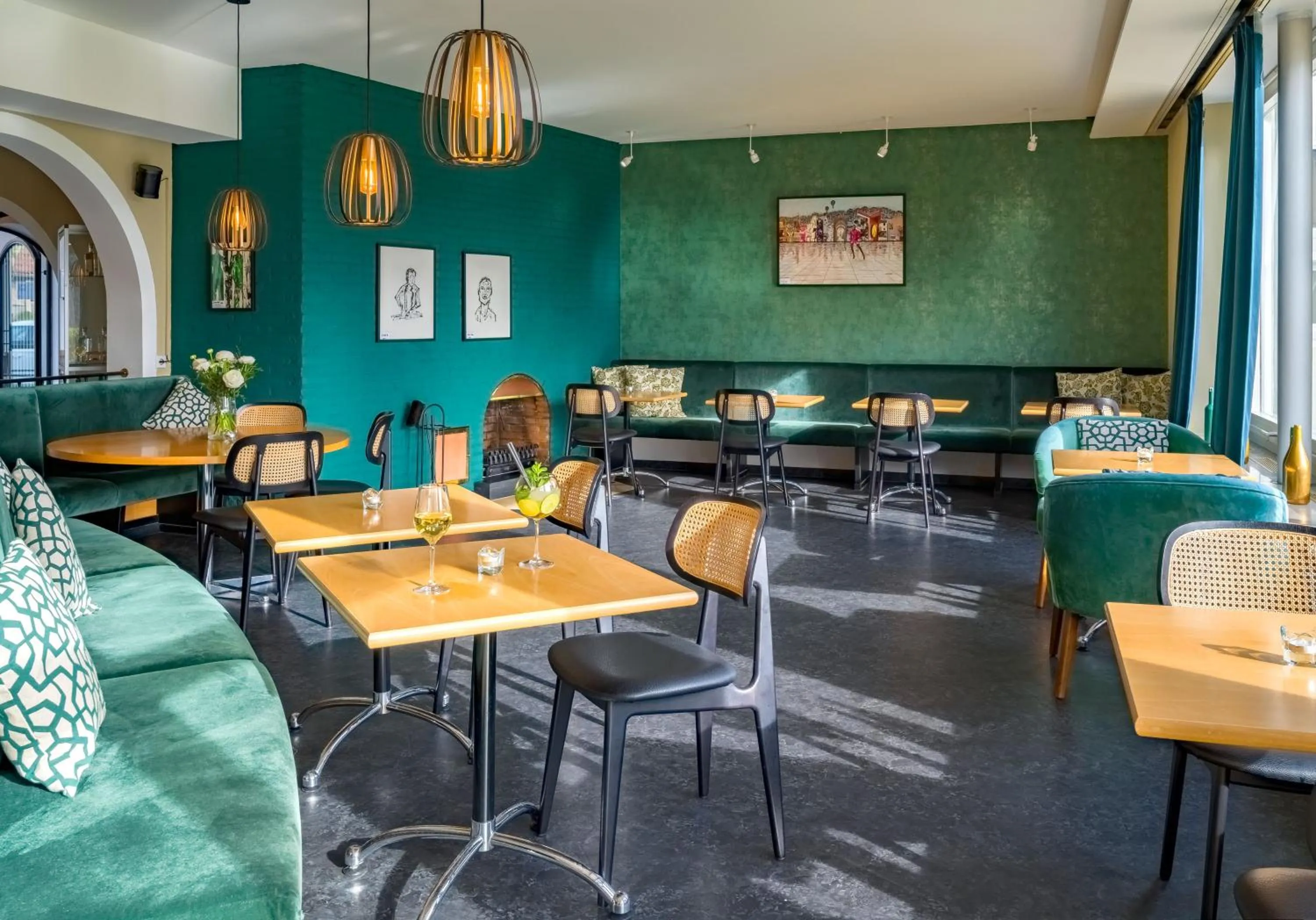 Lounge or bar in Hotel Schwarzwald Freudenstadt