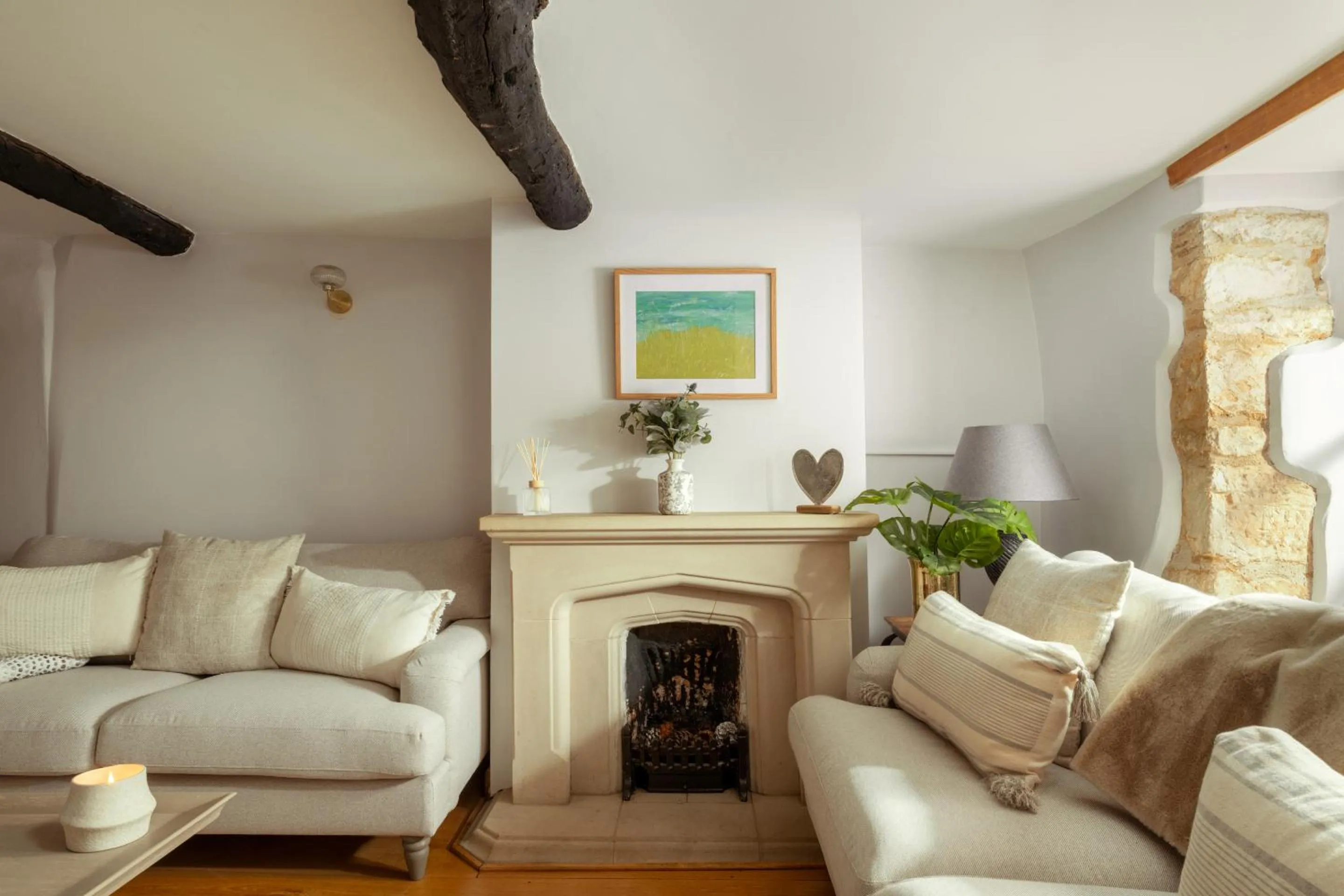 Living room in Coniston House - Eco Hot Tub