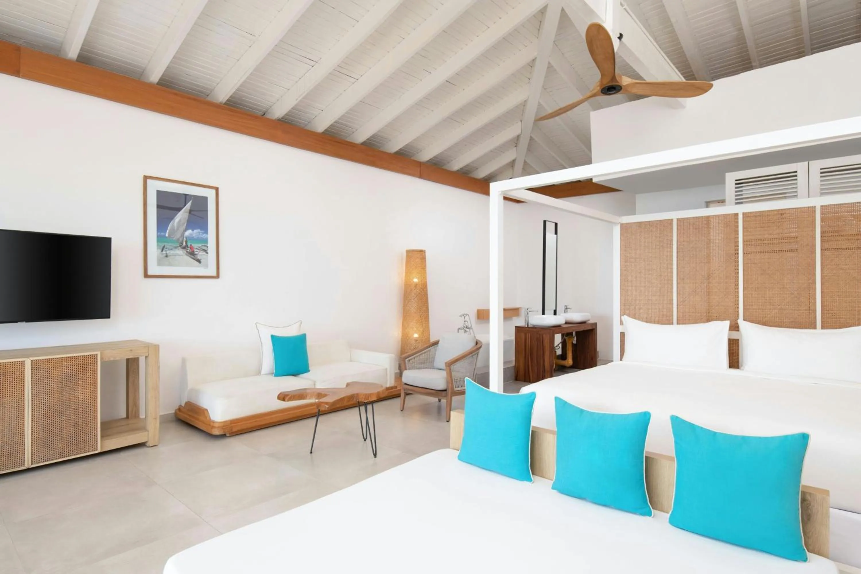 Bedroom, Bed in Le Mersenne Zanzibar, Autograph Collection