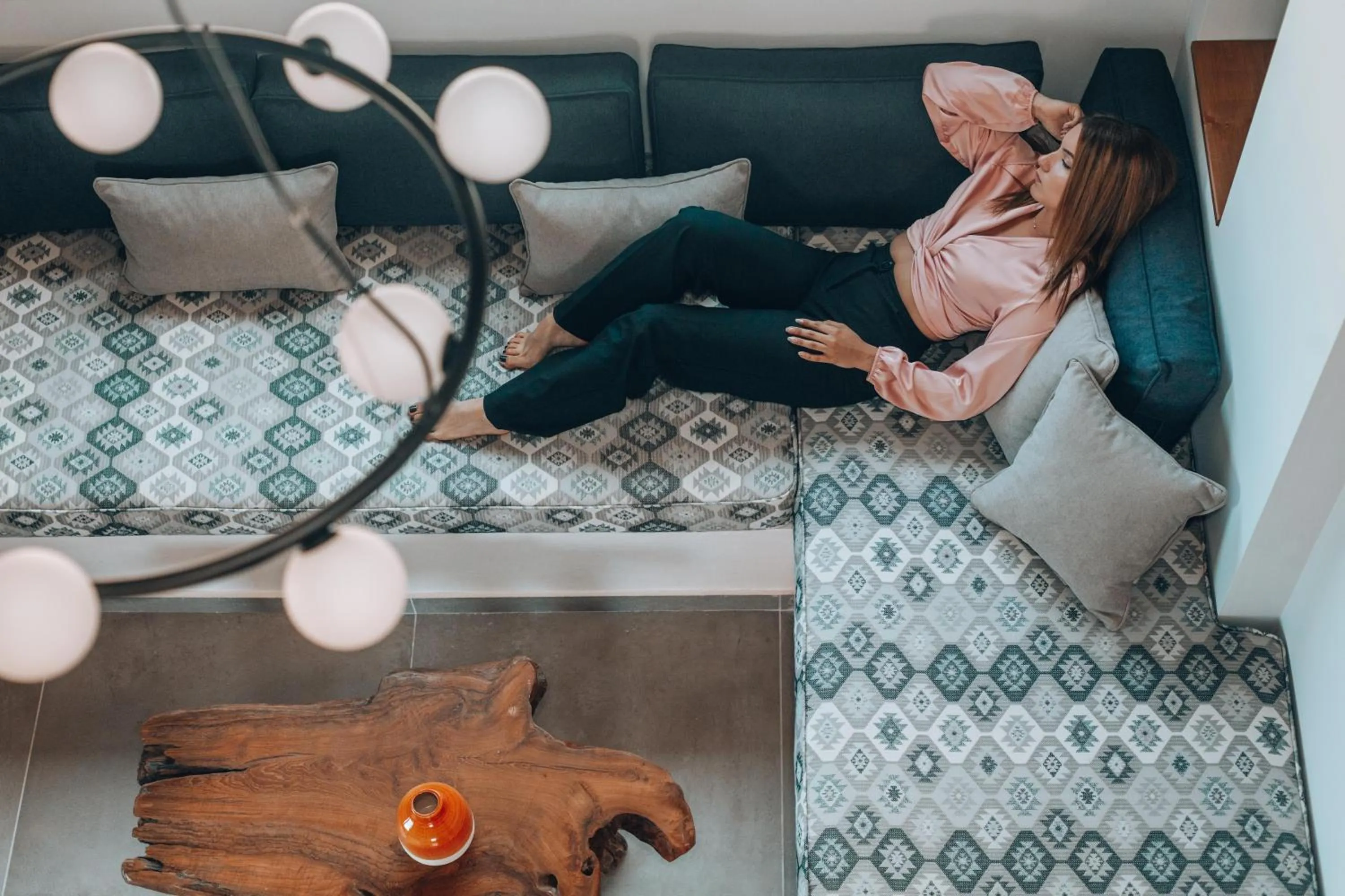 Living room in Amoessa Boutique - Adults Only