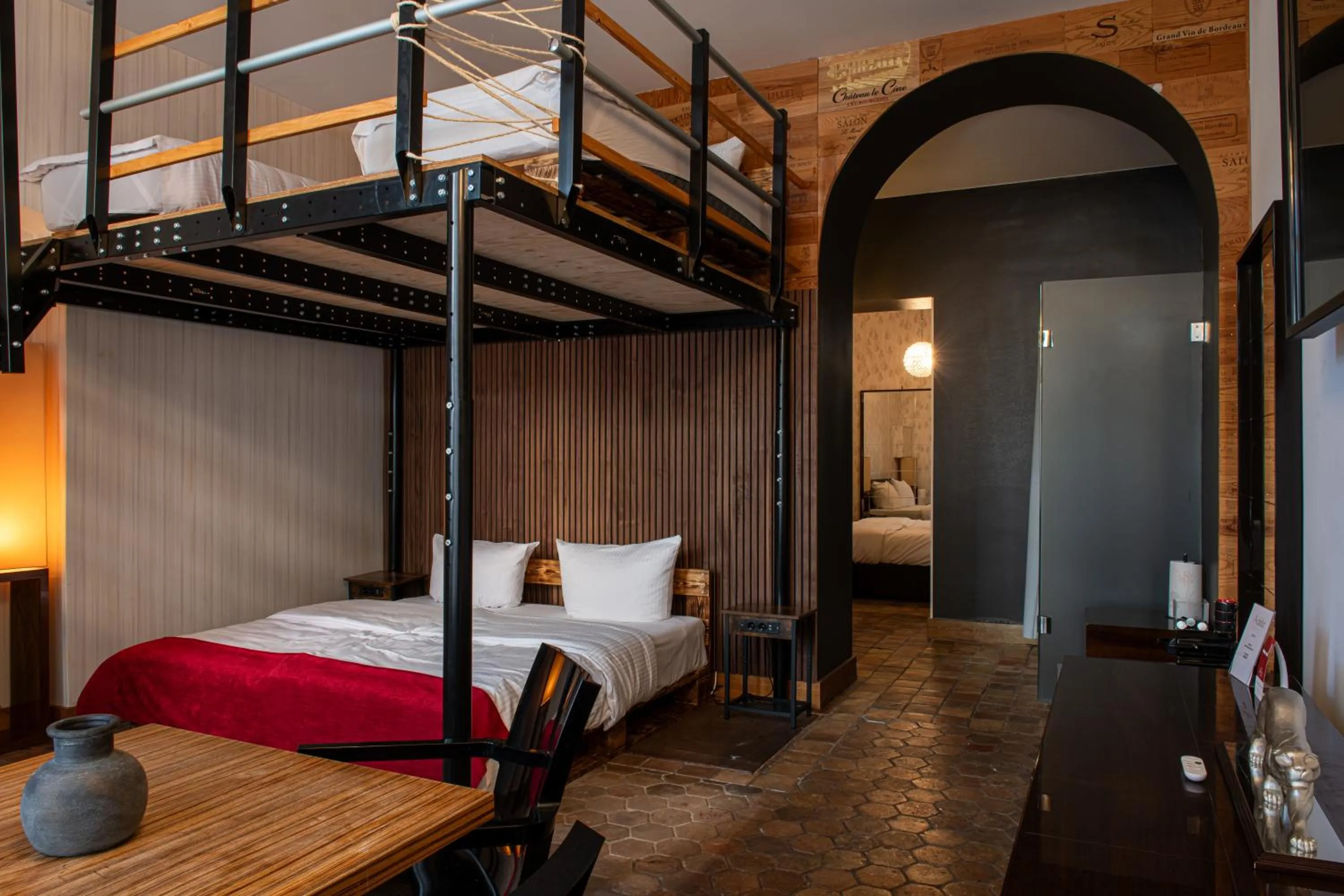 Bed in Hotel Adele am Alex