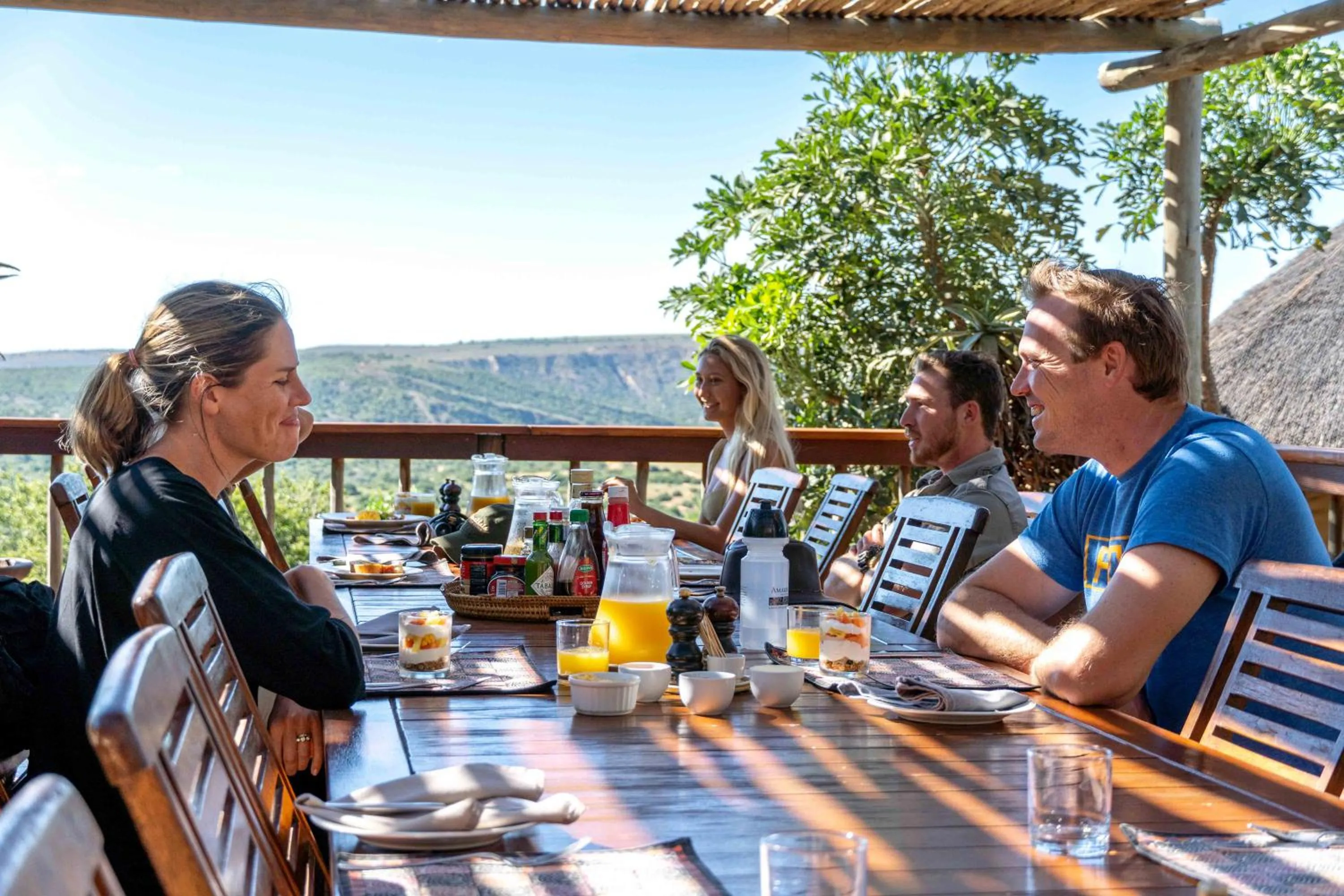 Breakfast in Woodbury Lodge – Amakhala Game Reserve