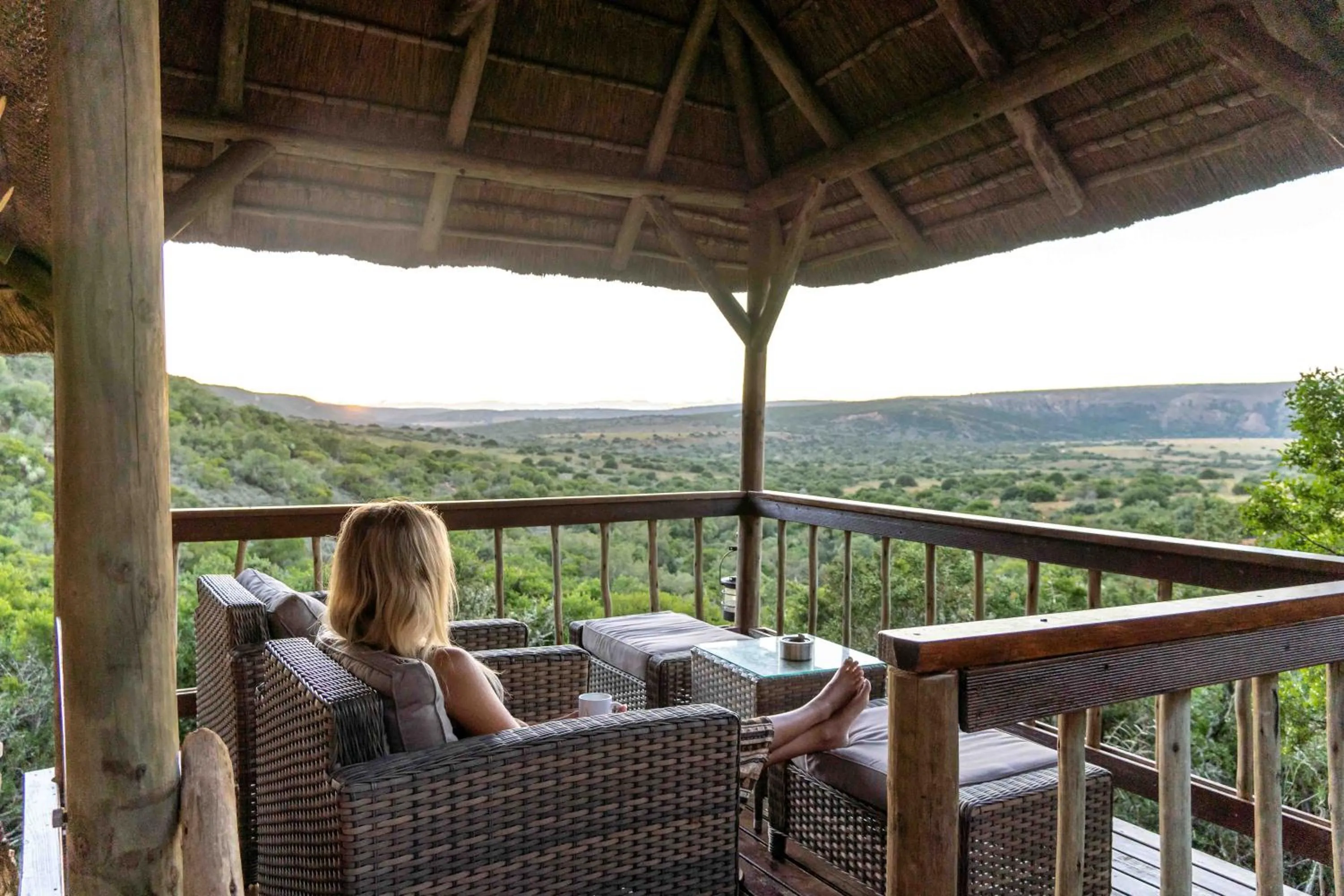 View (from property/room) in Woodbury Lodge – Amakhala Game Reserve