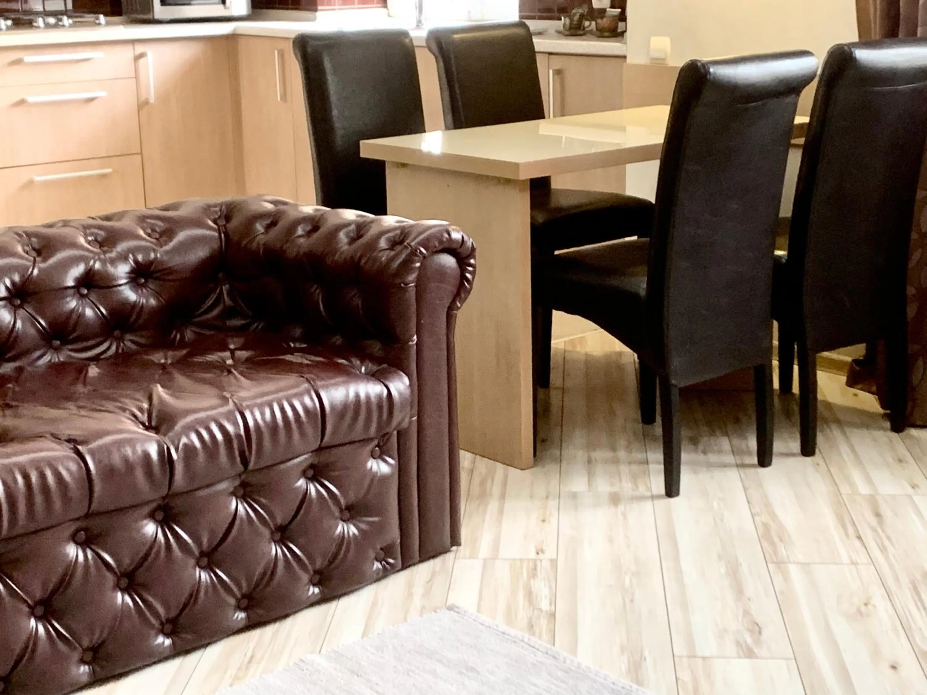 Seating area in Aparthotel