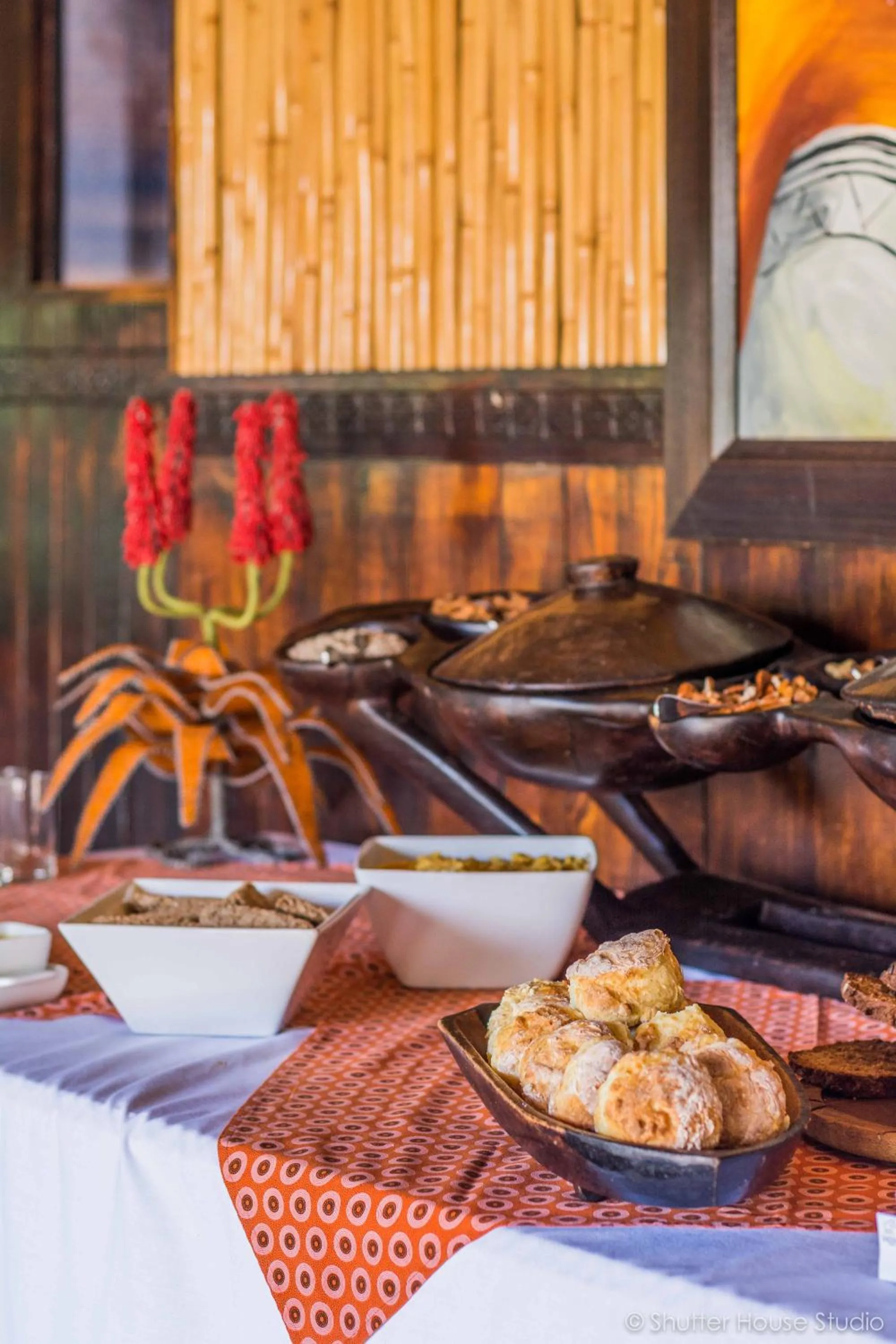 Continental breakfast in Safari Lodge - Amakhala Game Reserve