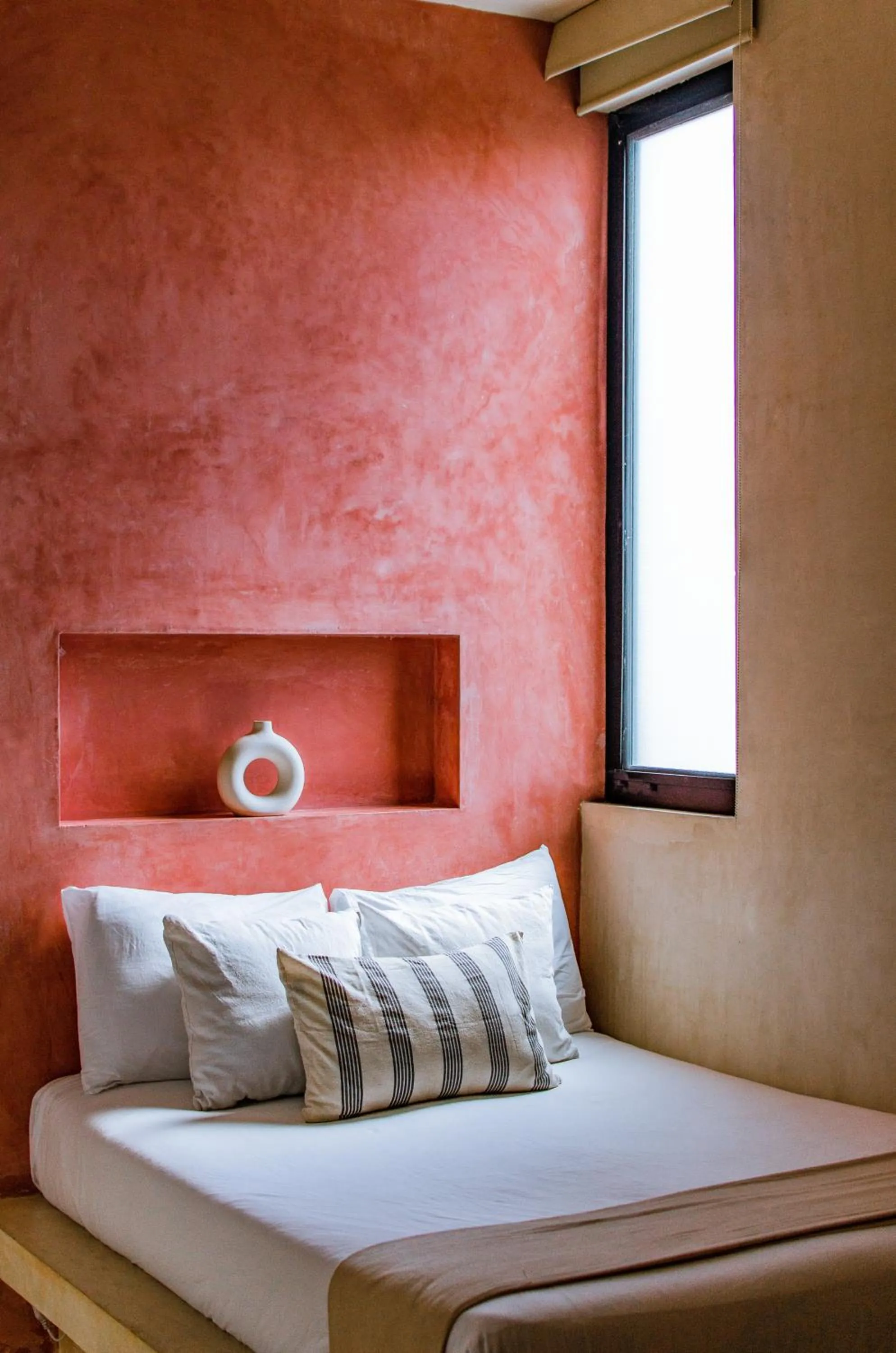 Bedroom, Bed in Casa Peregrino Holbox