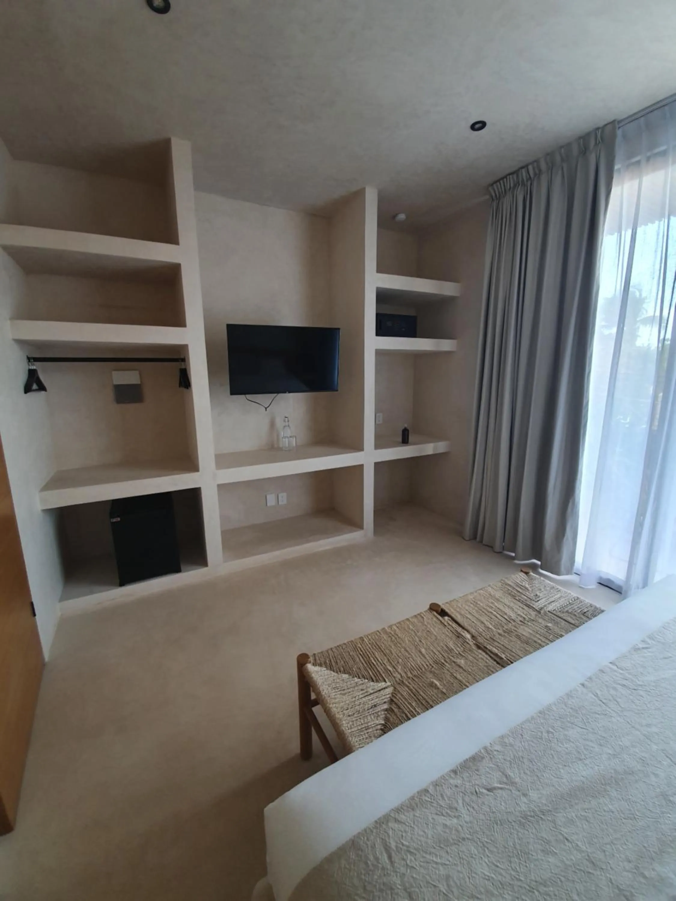 TV and multimedia, Bed in Casa Peregrino Holbox