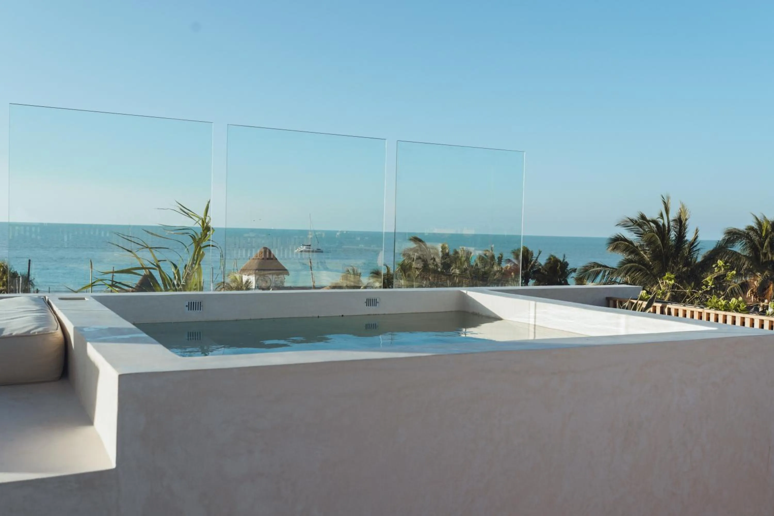 Hot Tub in Casa Peregrino Holbox