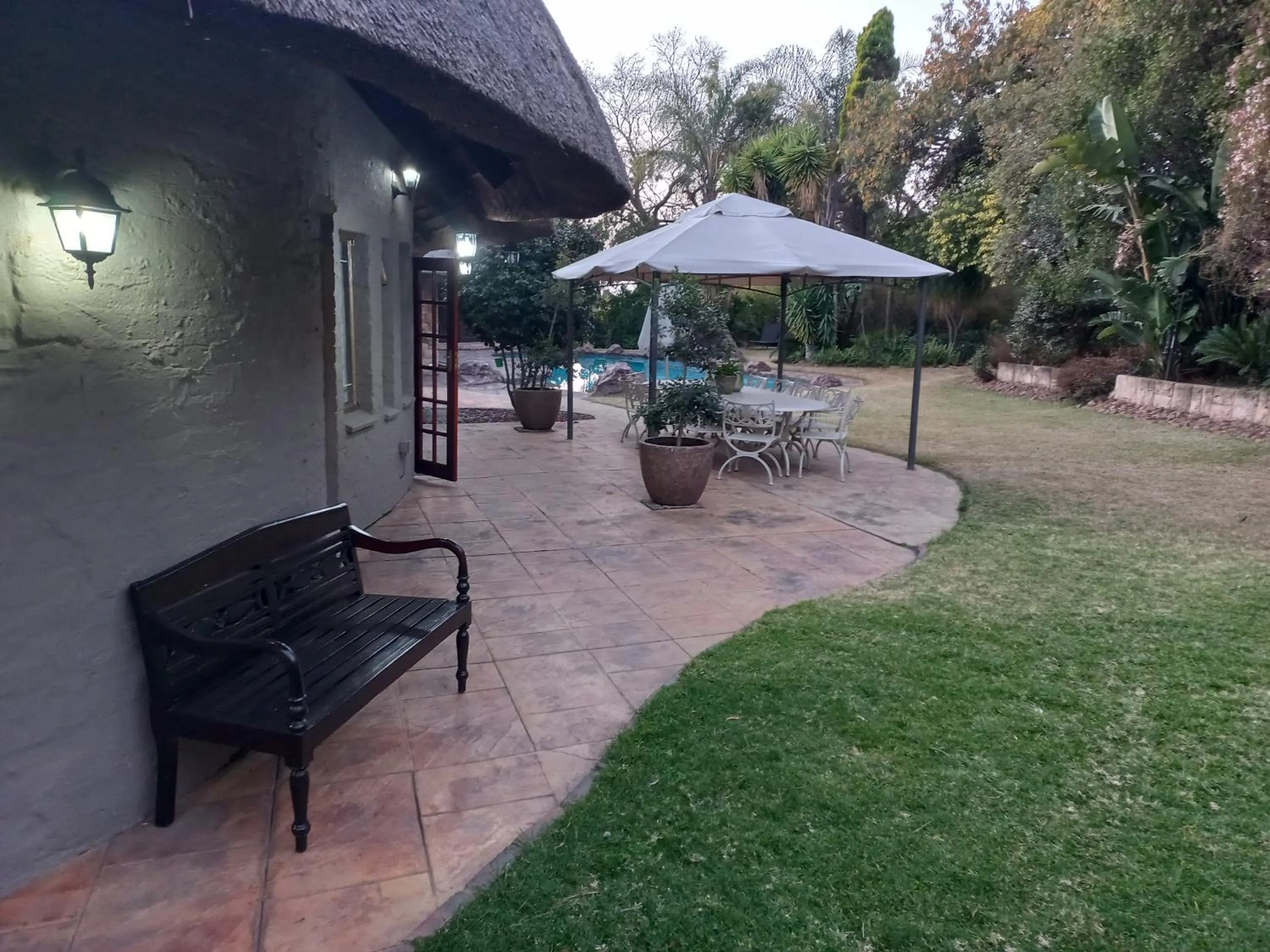 Pool view in North Haven Country Estate