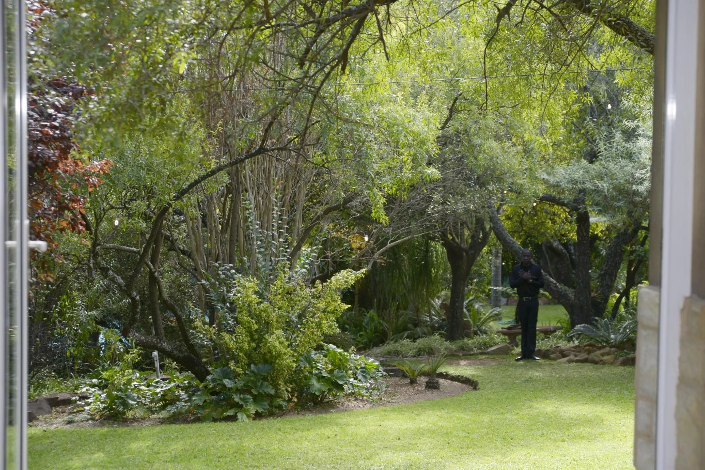 Garden view in North Haven Country Estate