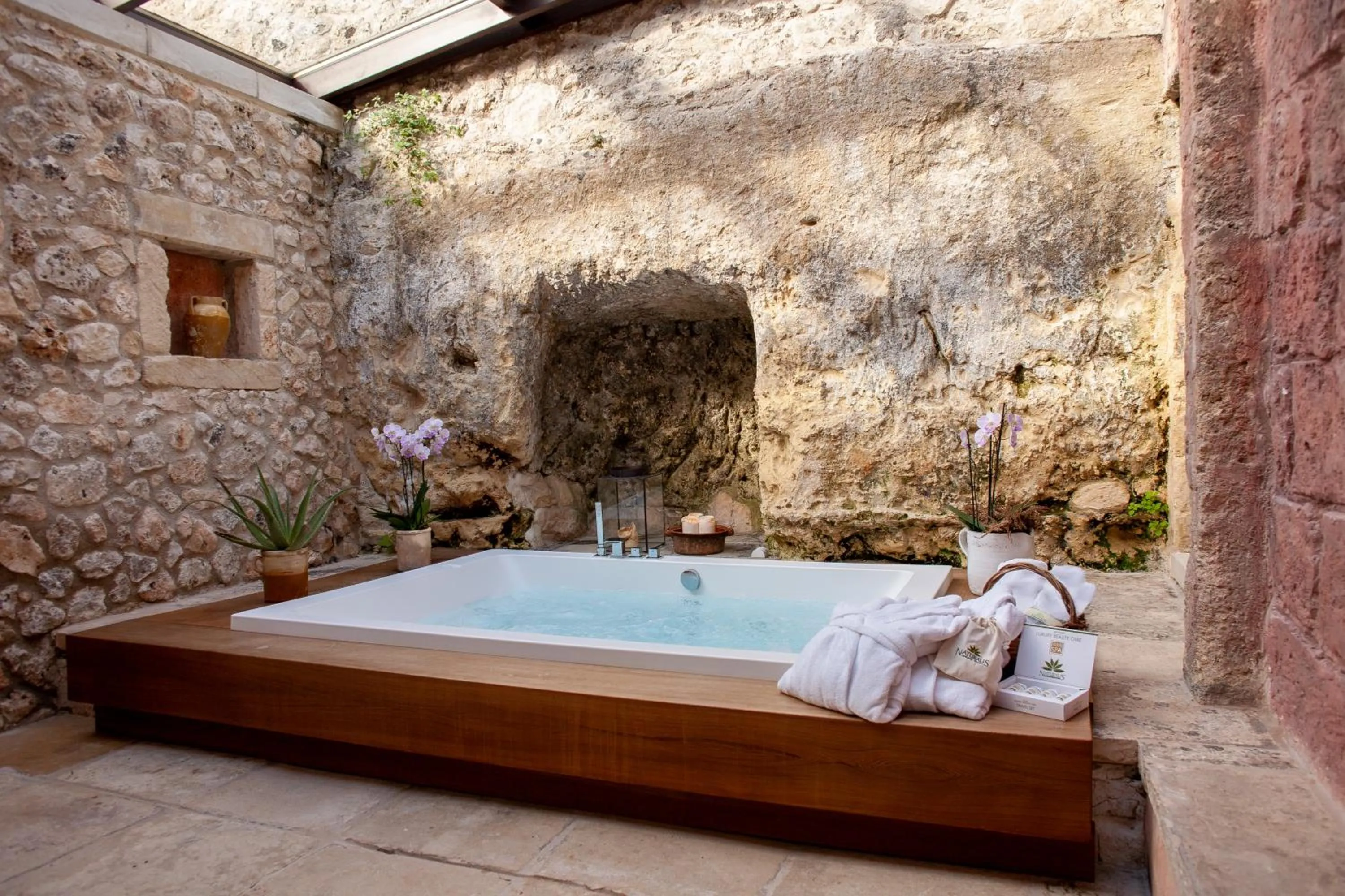 Decorative detail in Naturalis Bio Resort