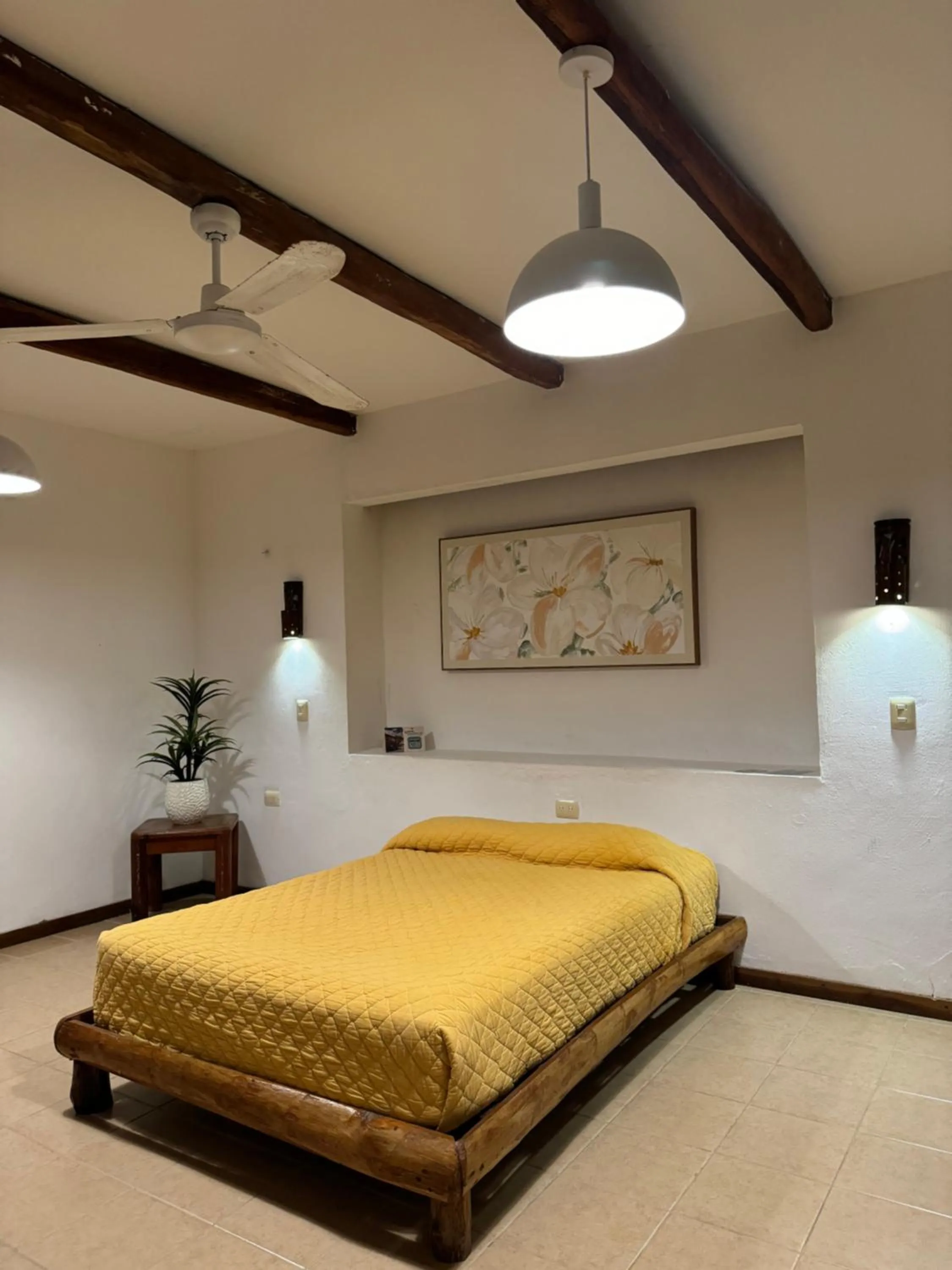 Bed in Cabañas Laguna