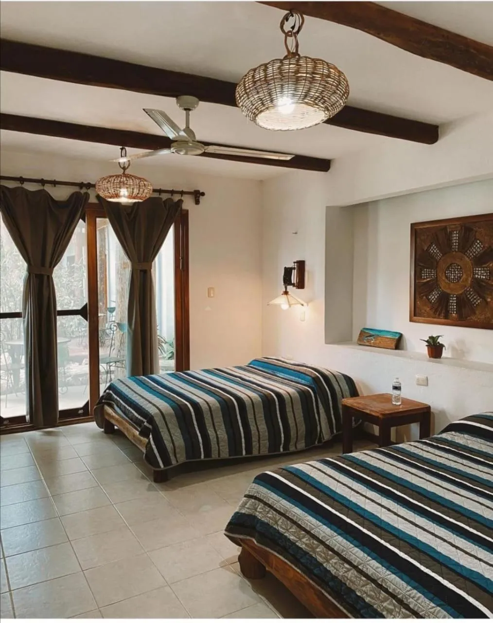 Bed in Cabañas Laguna