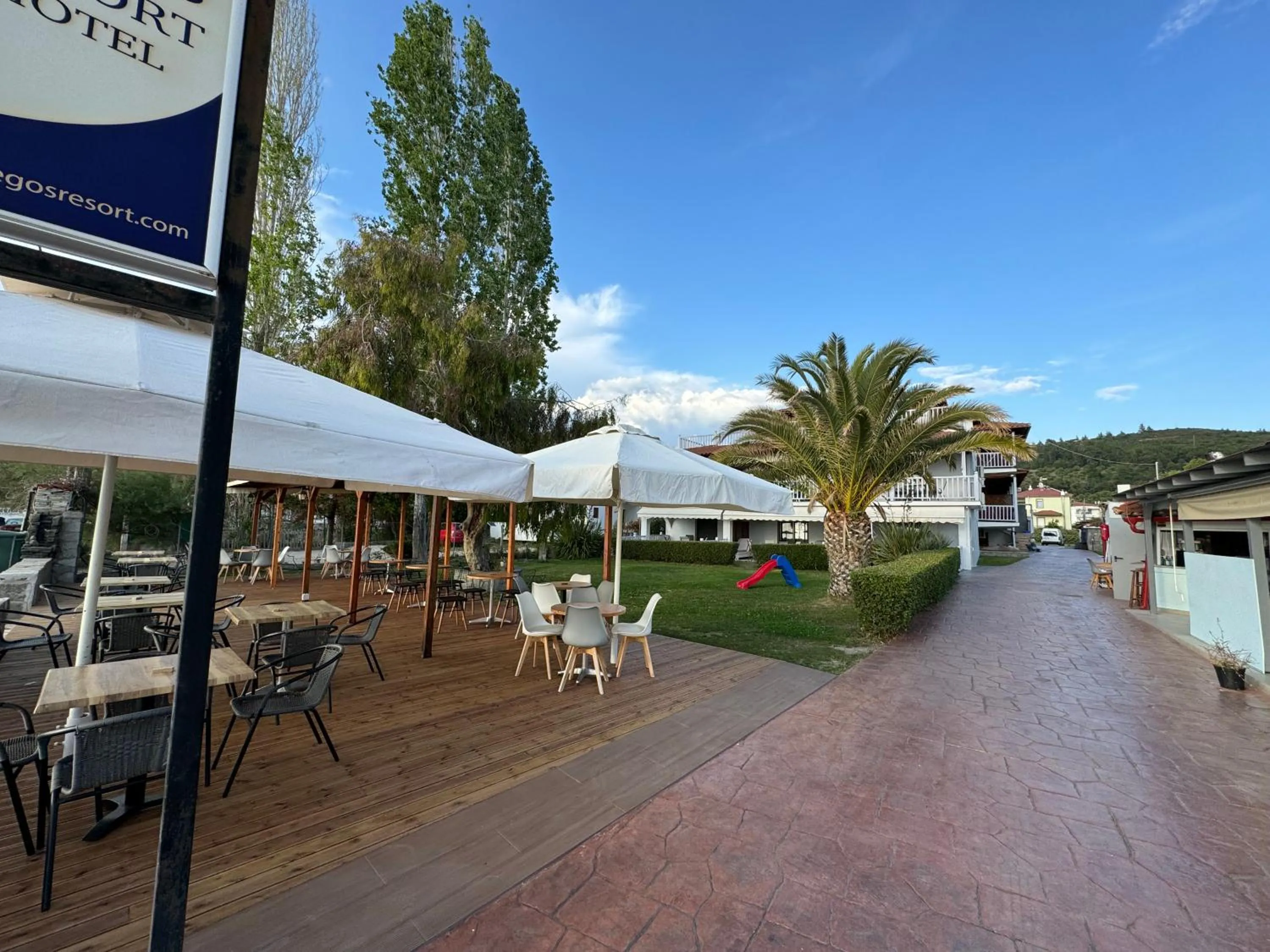 Property building in Regos Resort Hotel