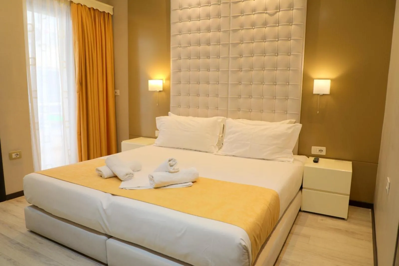 Bed in Hotel Strora
