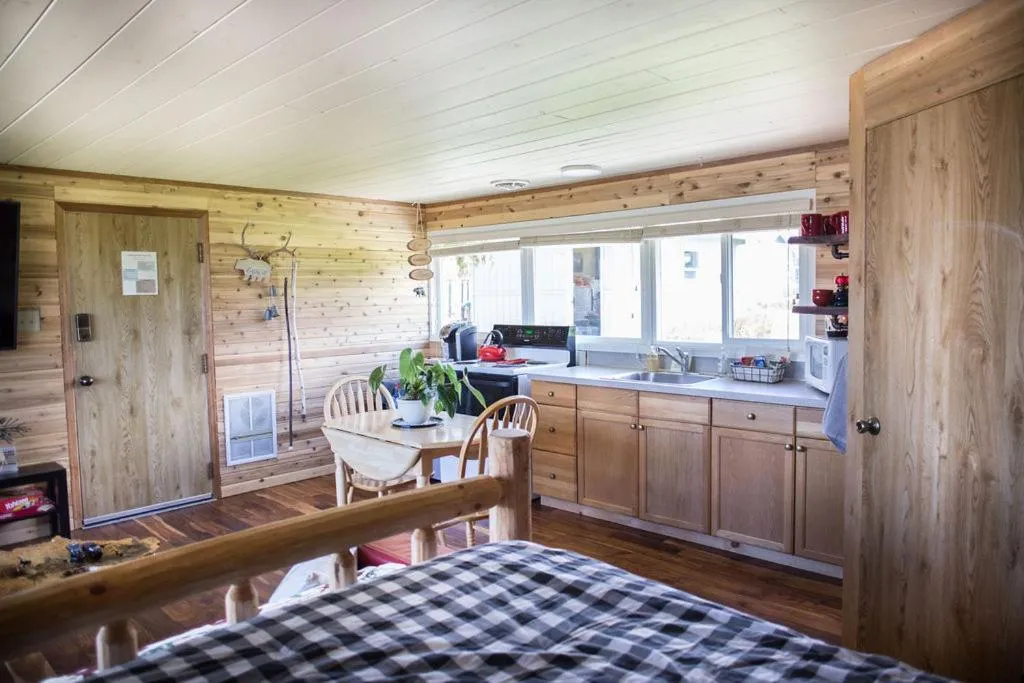 Bed in Dungeness Bay Cottages