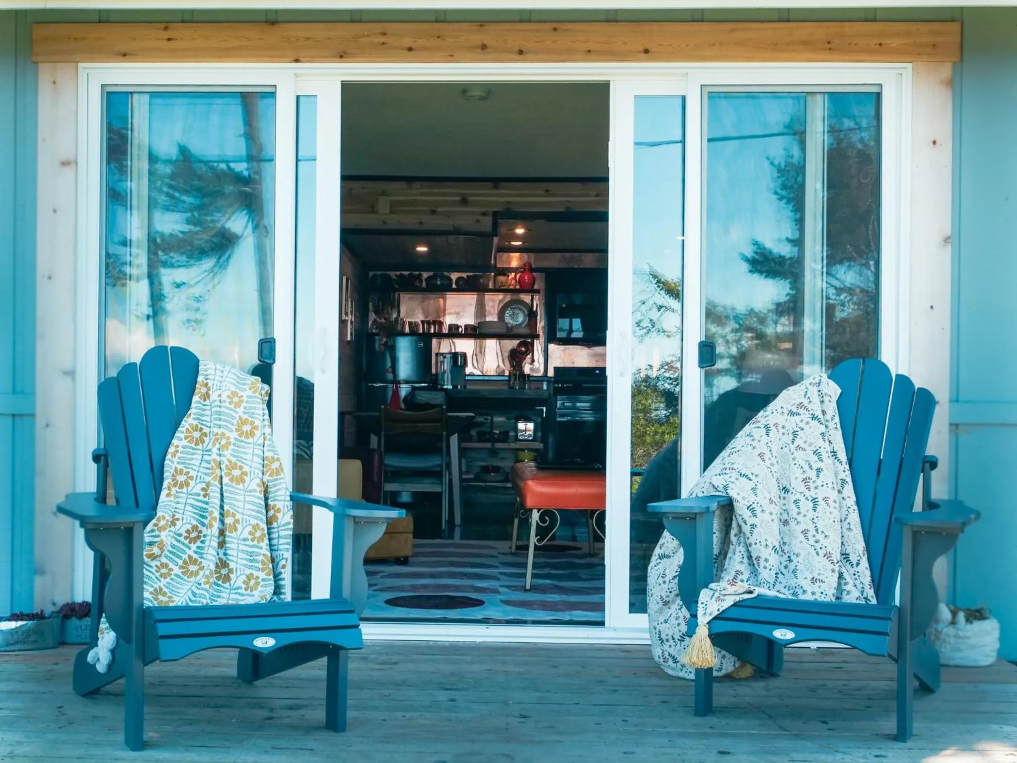 Balcony/Terrace in Dungeness Bay Cottages