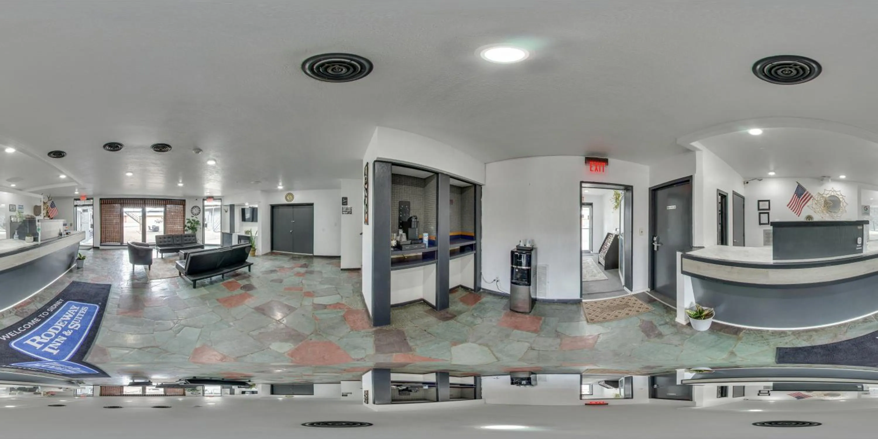 Property building in Rodeway Inn & Suites Sidney Historic Downtown I-80