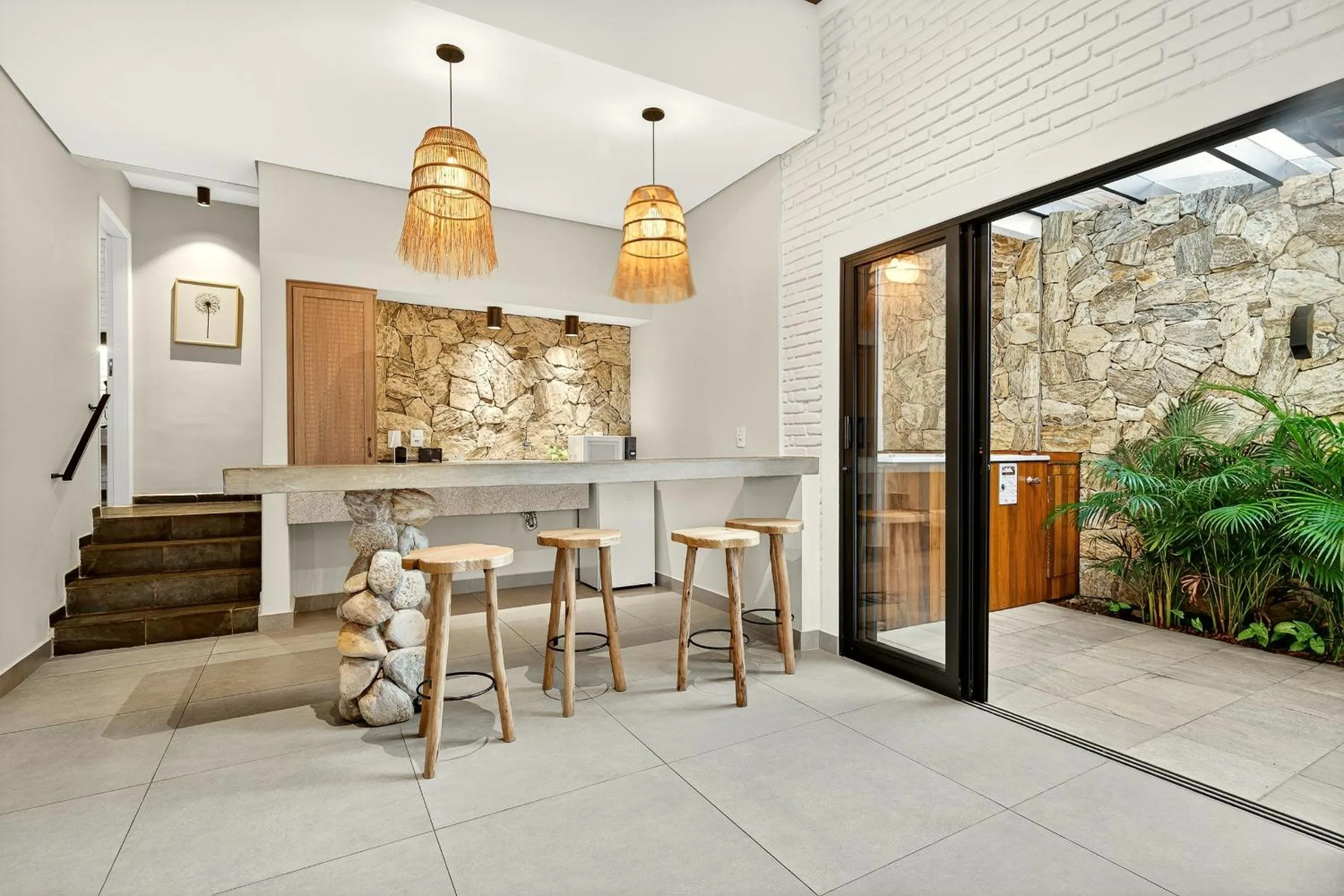 Living room in Grinbergs Village Hotel