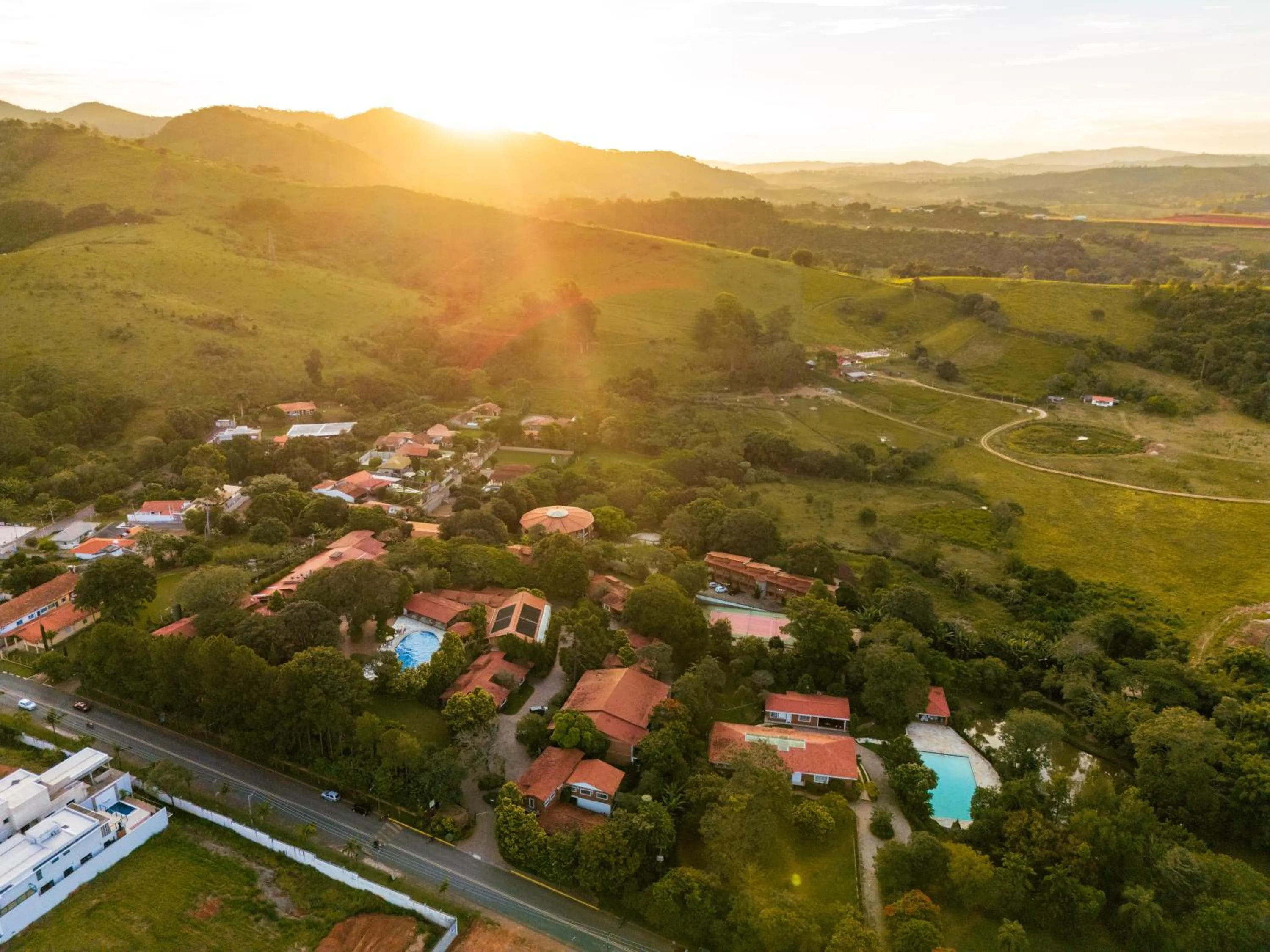 Natural landscape in Grinbergs Village Hotel