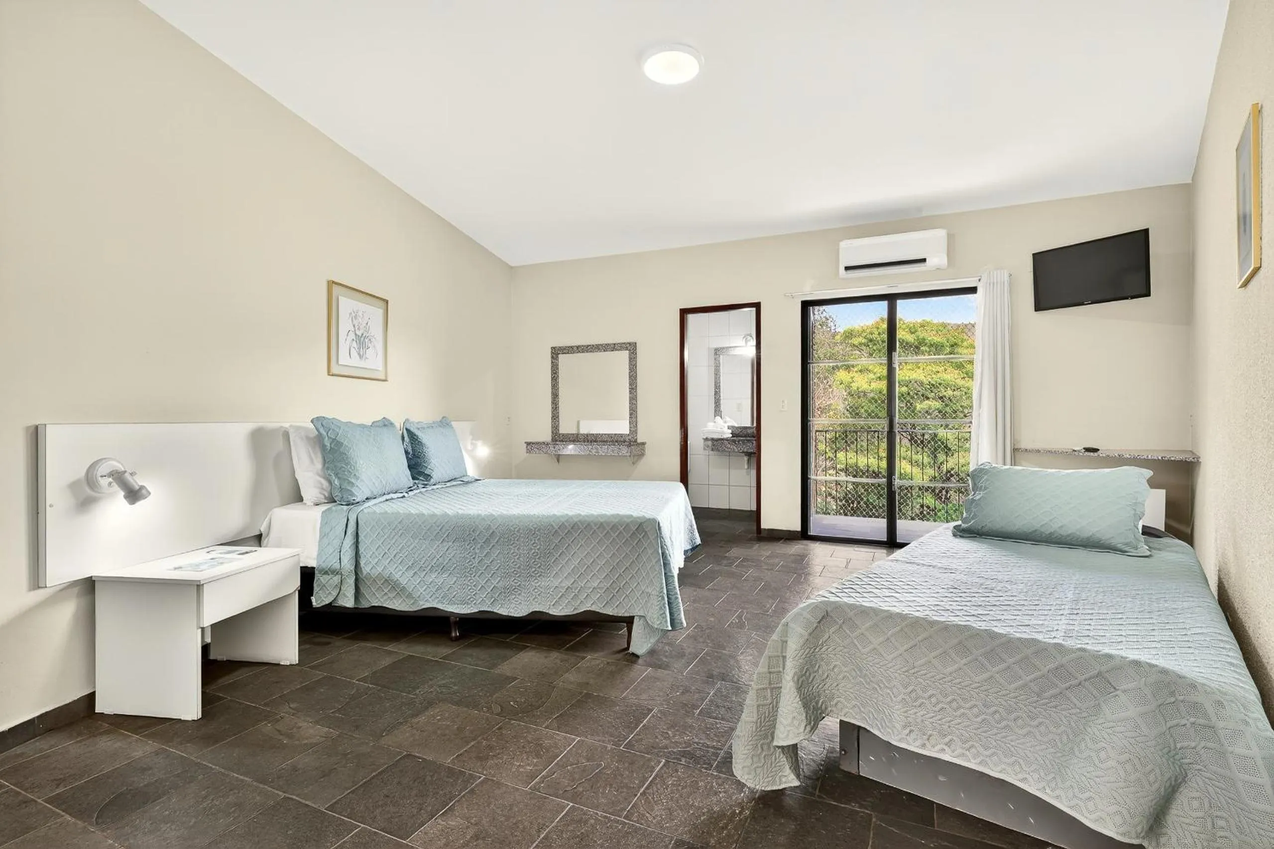 Photo of the whole room, Bed in Grinbergs Village Hotel