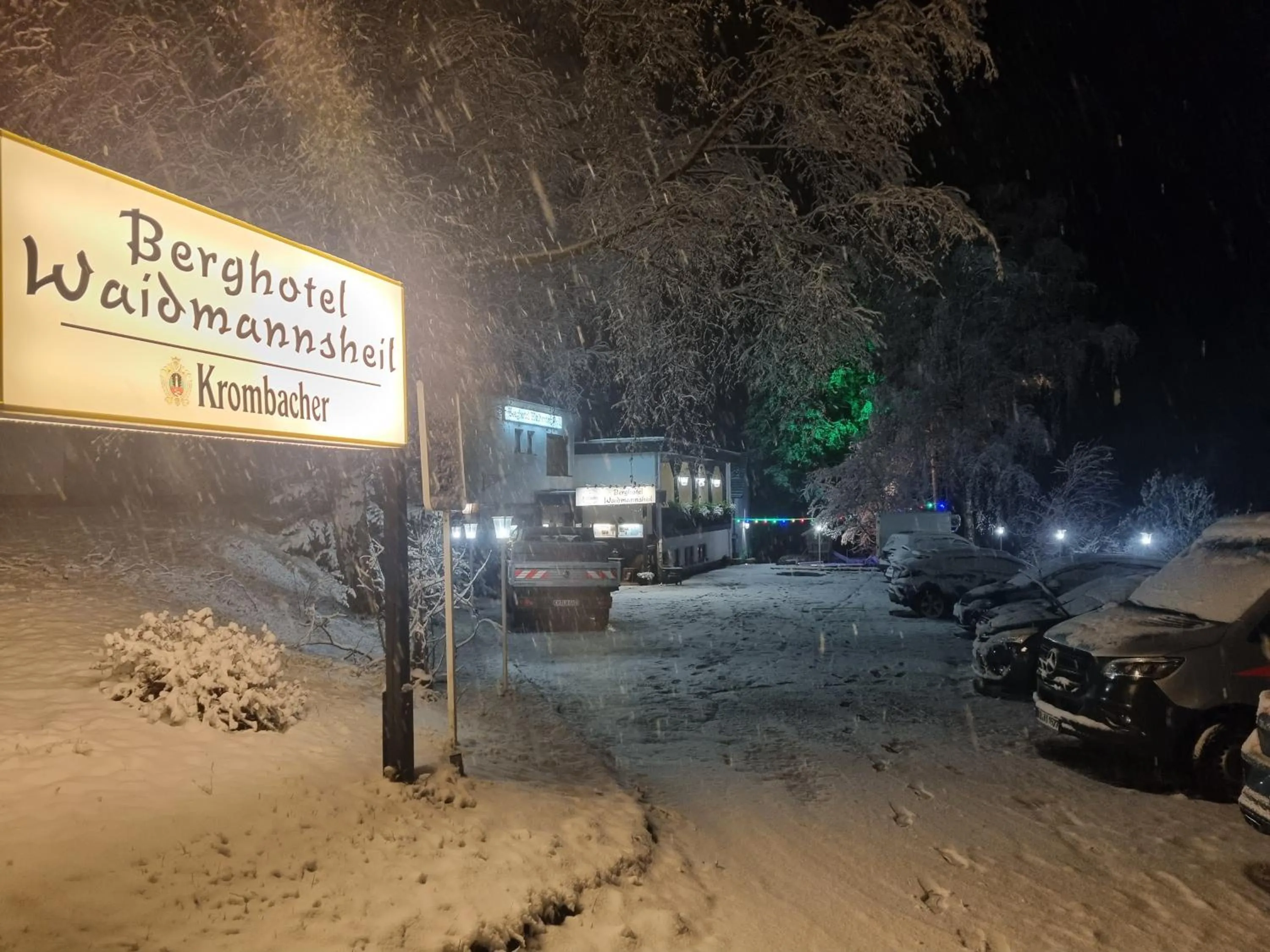 Night in Berghotel Waidmannsheil
