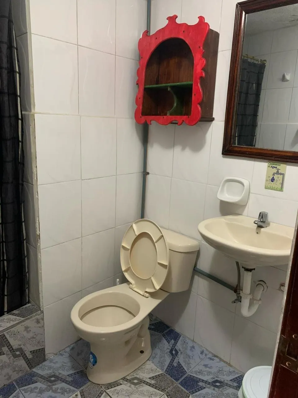 Toilet in Flying Donkey