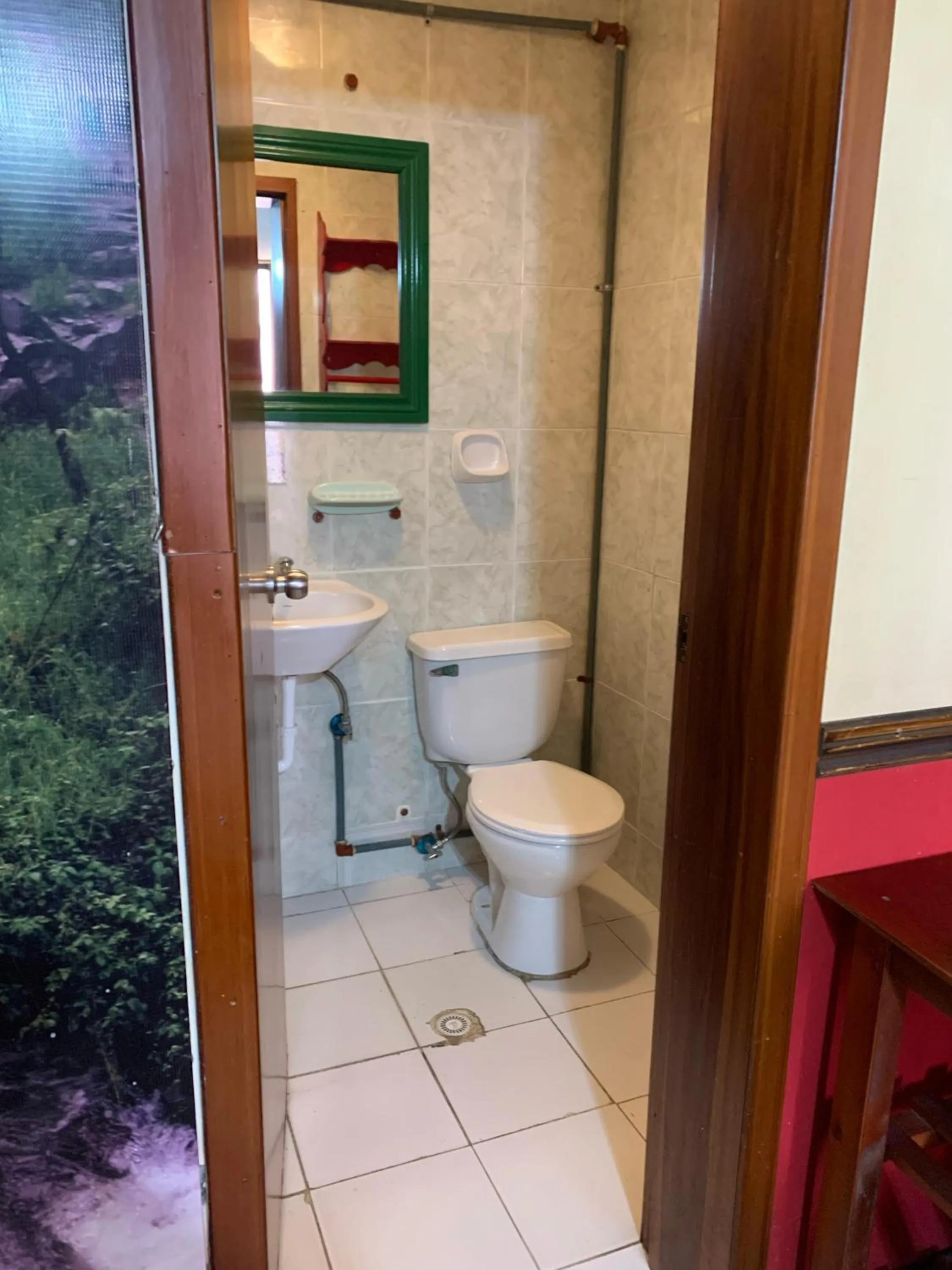 Toilet in Flying Donkey