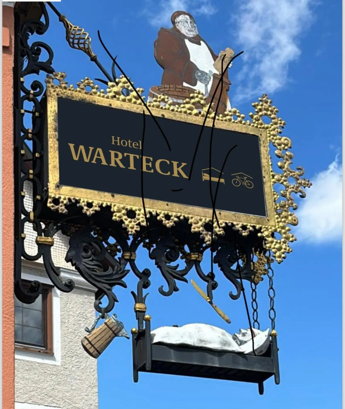 Property building in Hotel Warteck