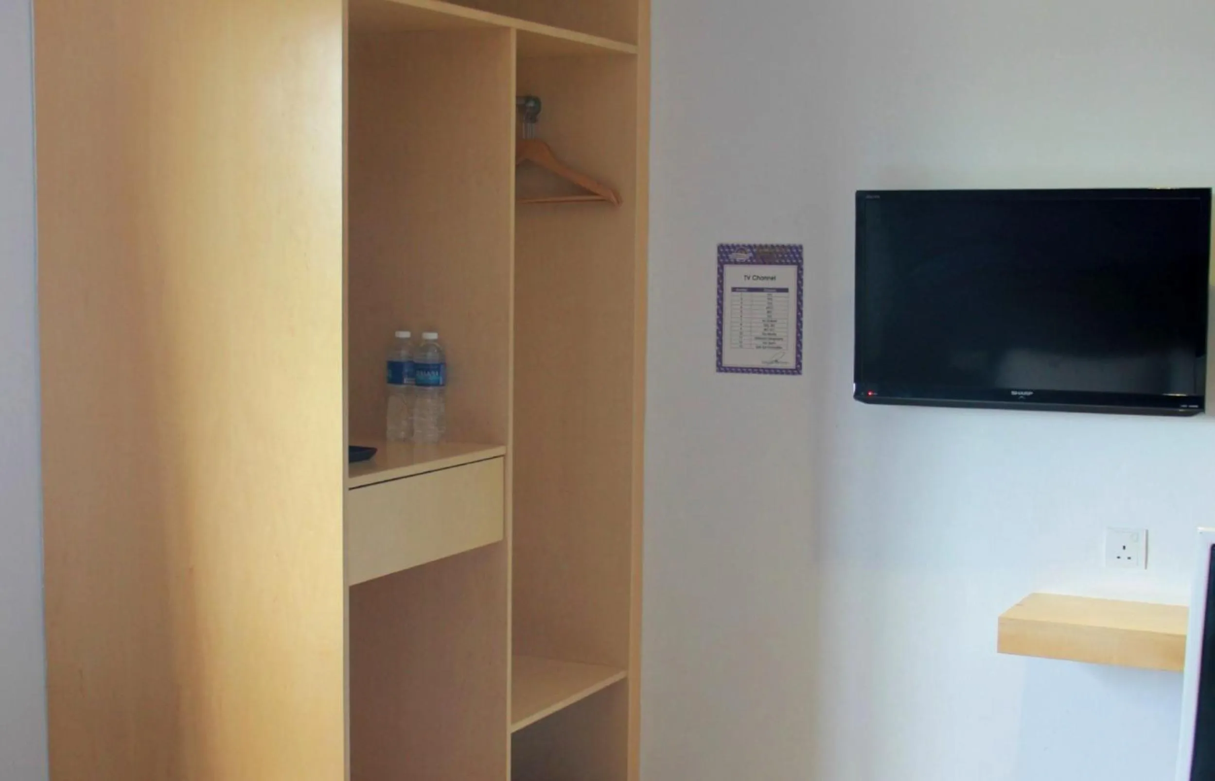 wardrobe in East Sun Hotel Sekinchan Self Check In