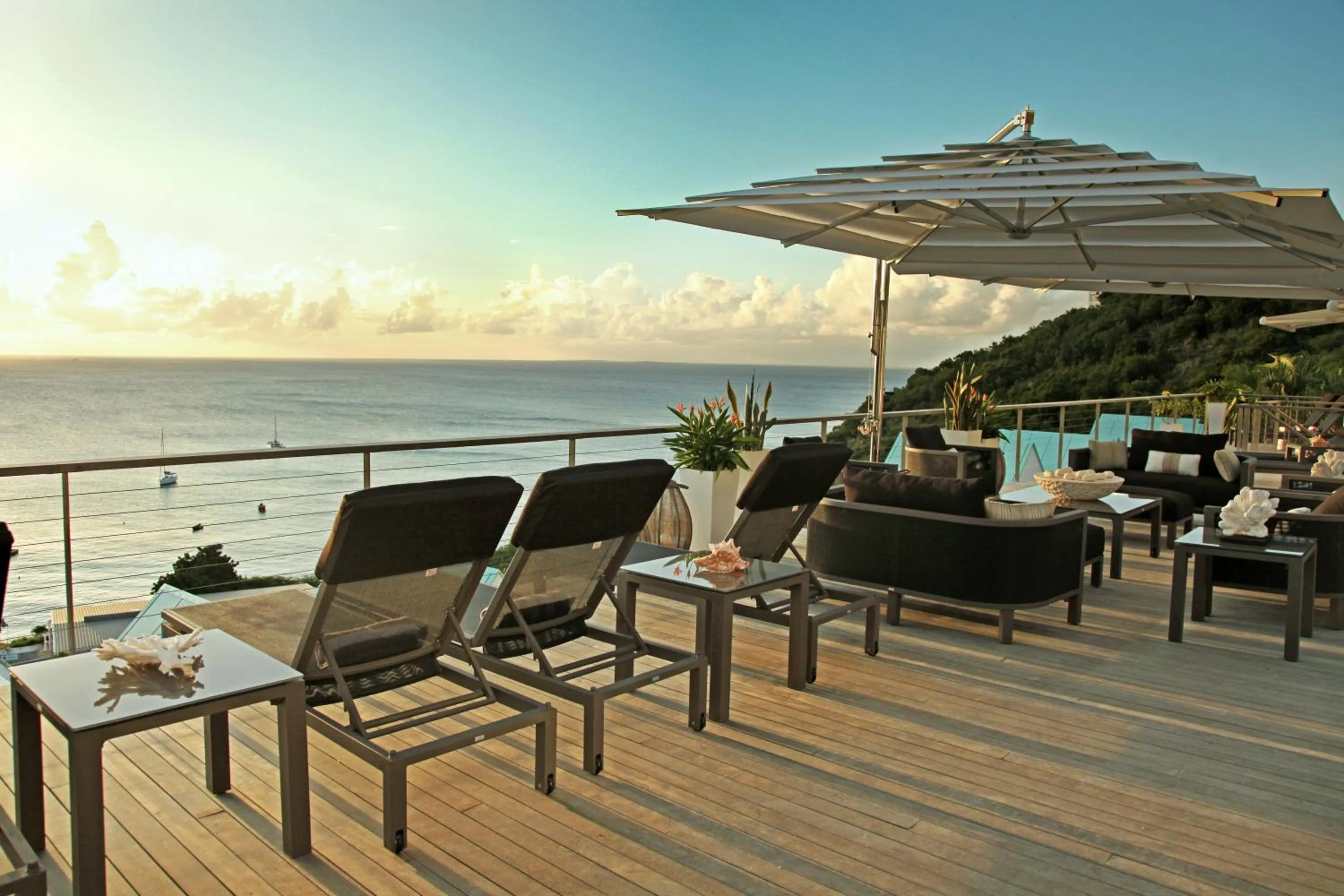 Balcony/Terrace in CeBlue Villas