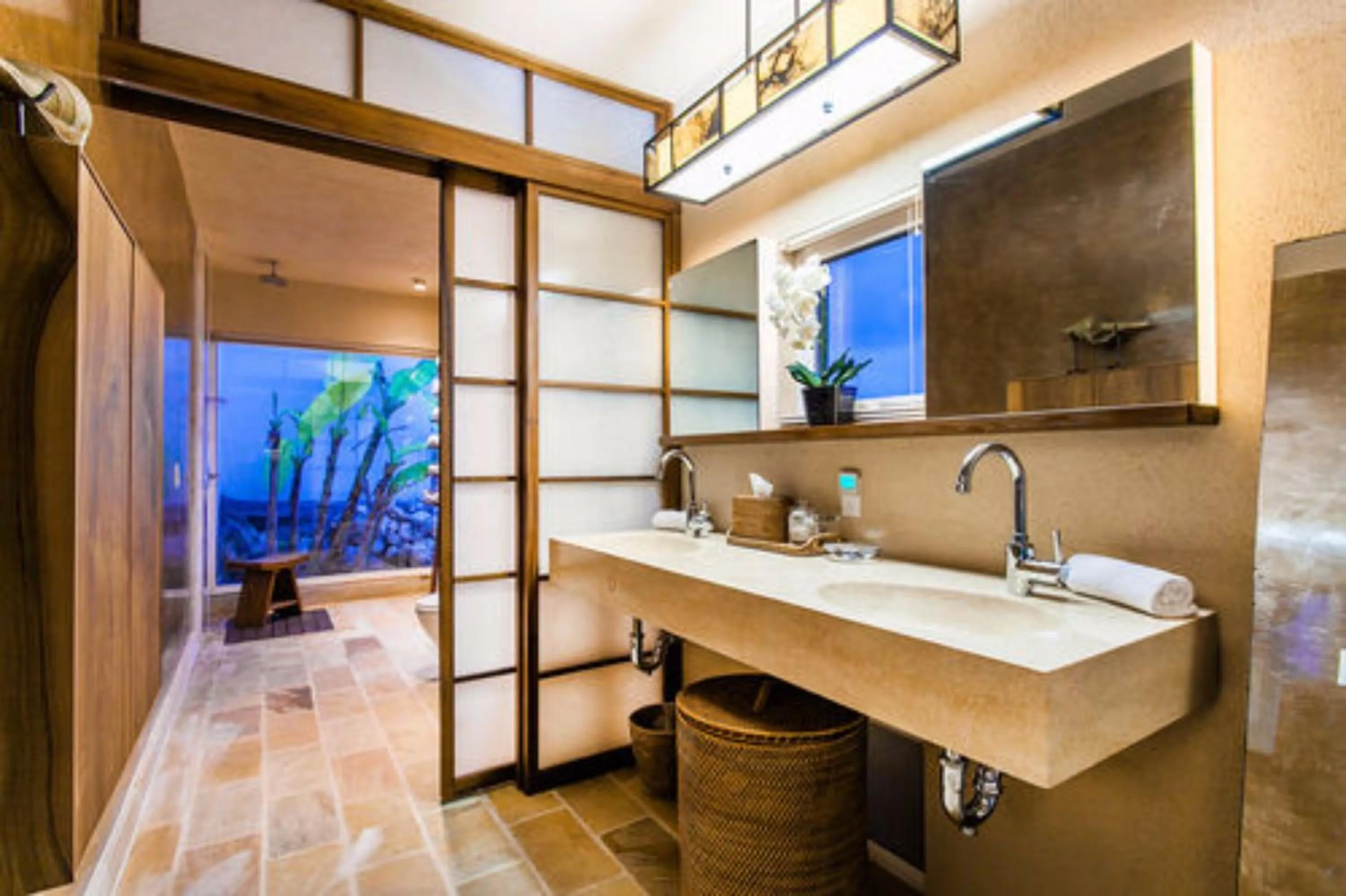 Bathroom in CeBlue Villas