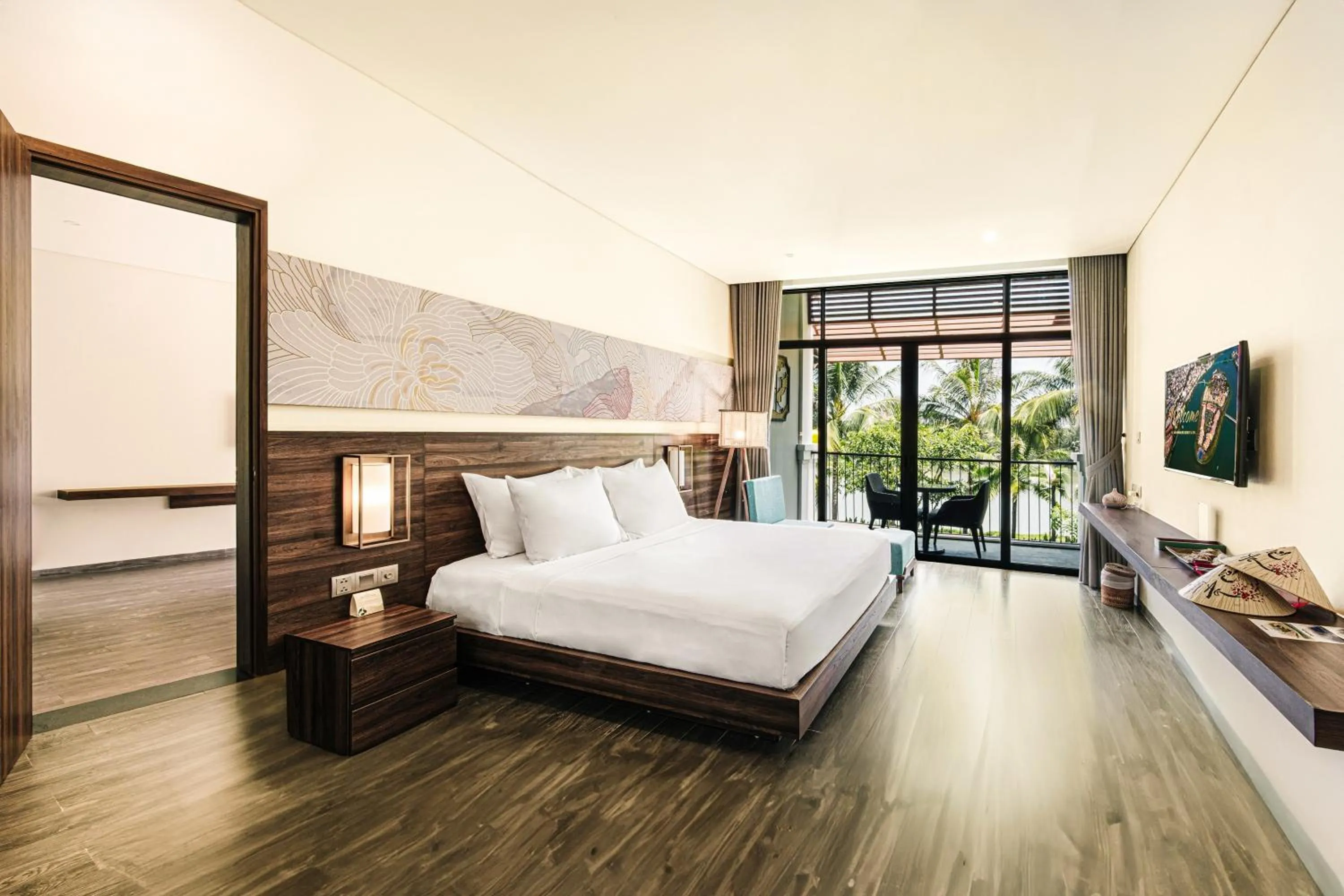 Bed in Hoi An Memories Resort & Spa